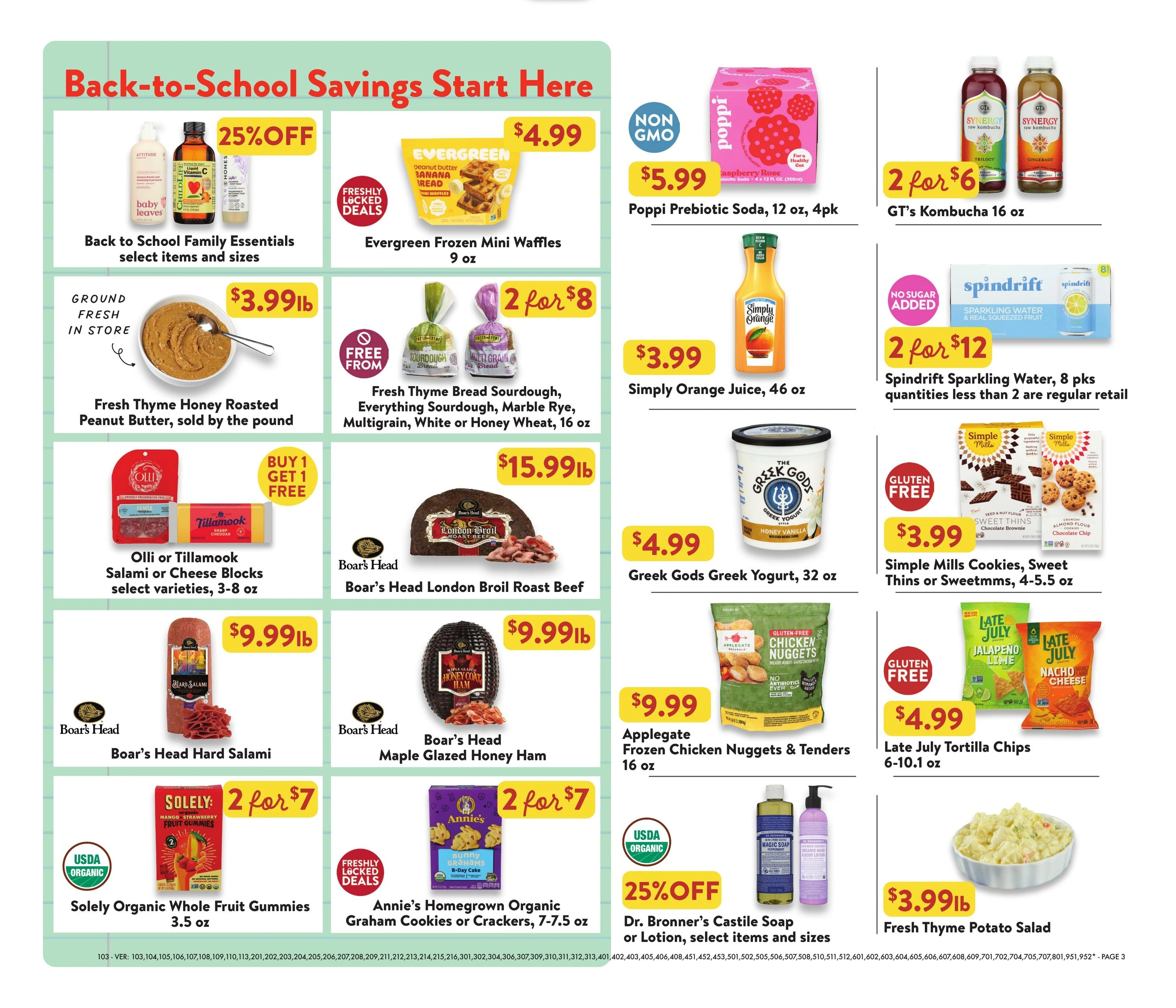 Fresh Thyme Market flyer page 6