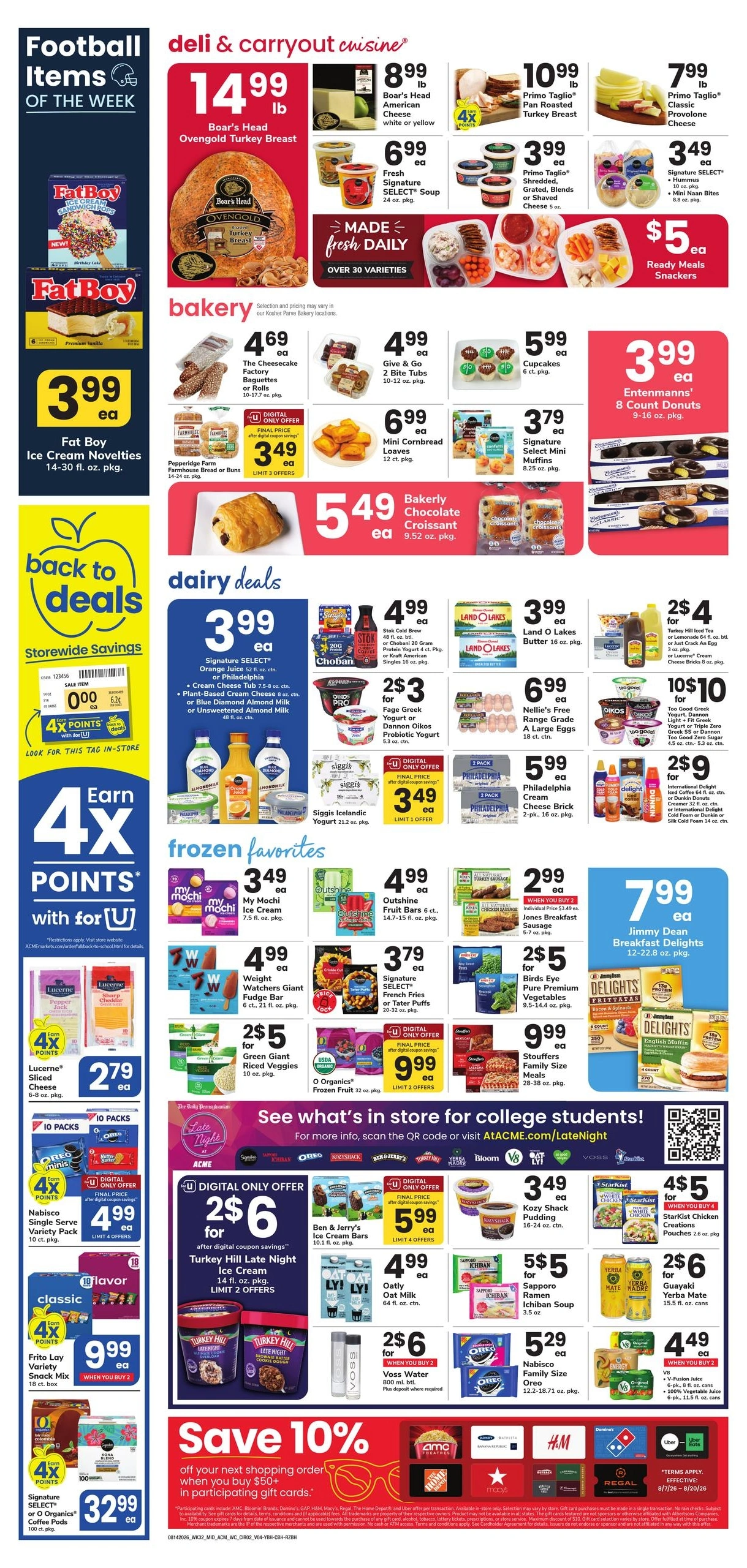 Acme Markets flyer page 2