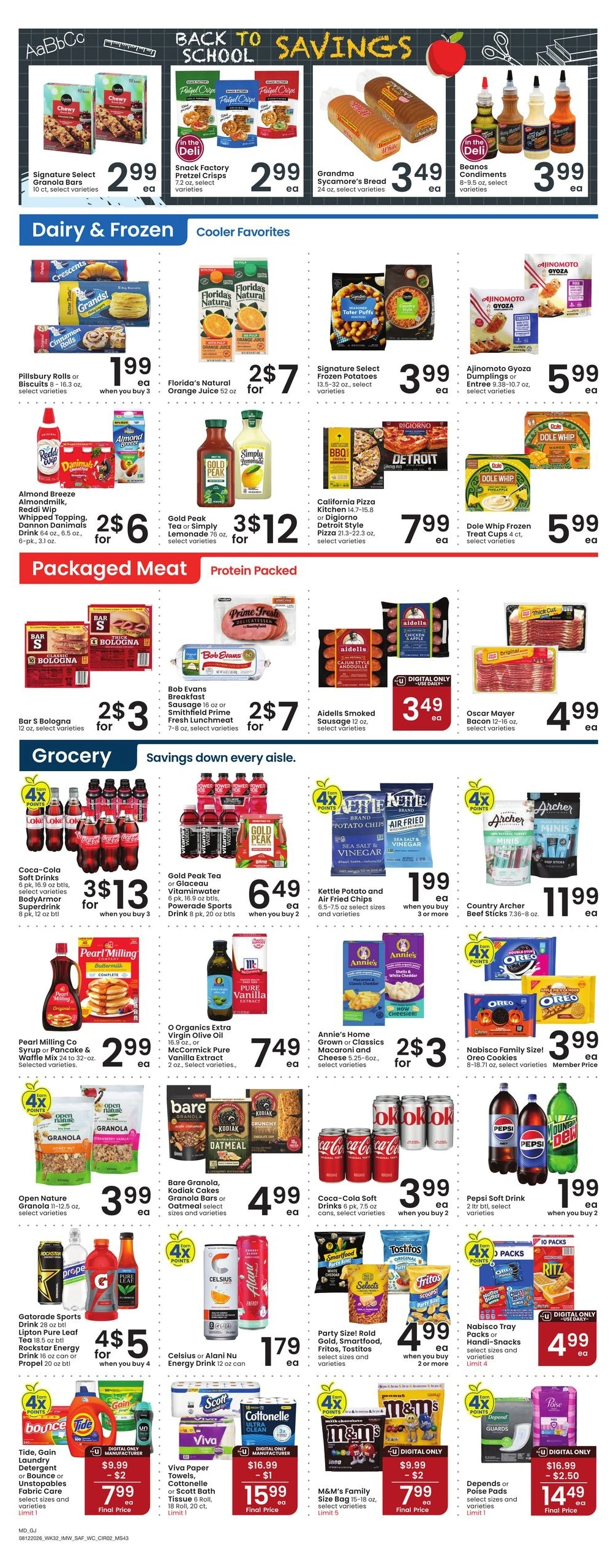 Safeway flyer page 3