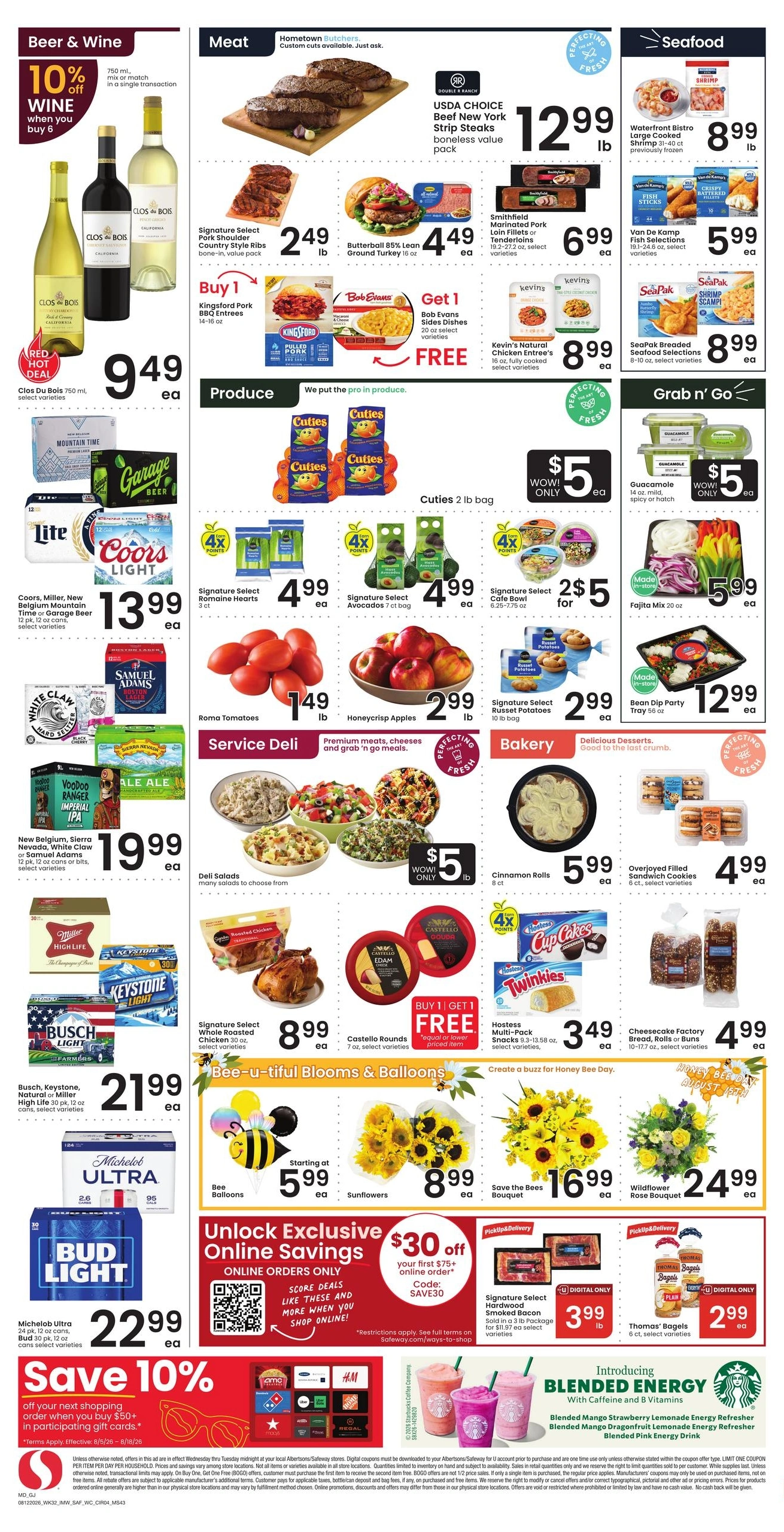 Safeway flyer page 5