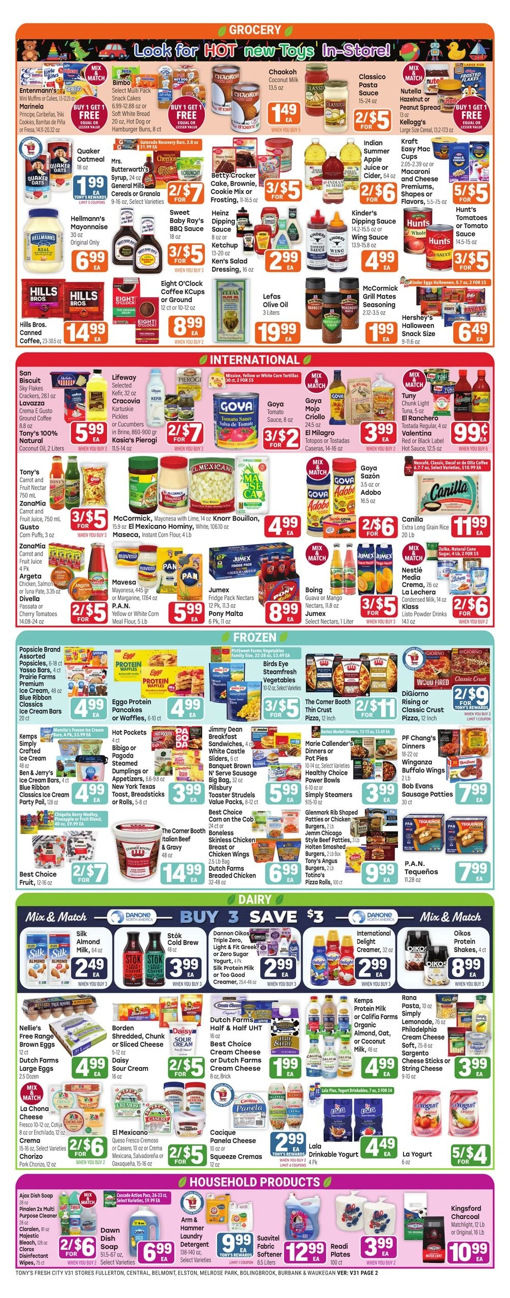 Tony's Fresh Market flyer page 2