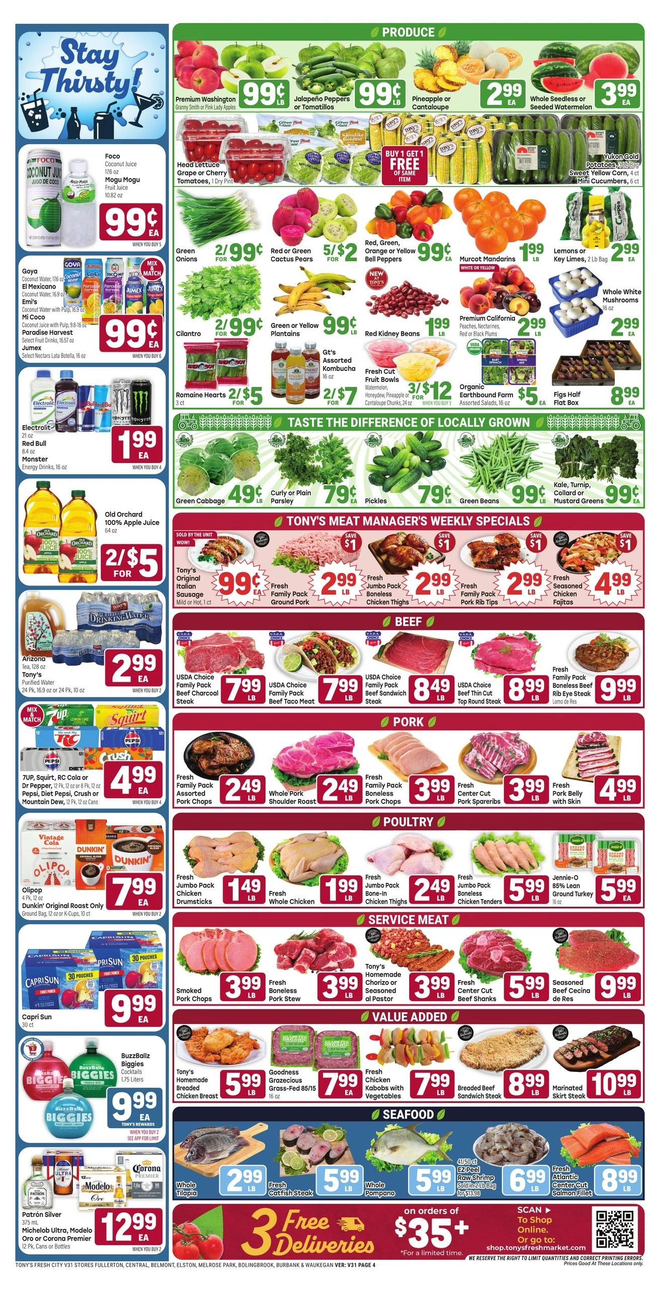 Tony's Fresh Market flyer page 4