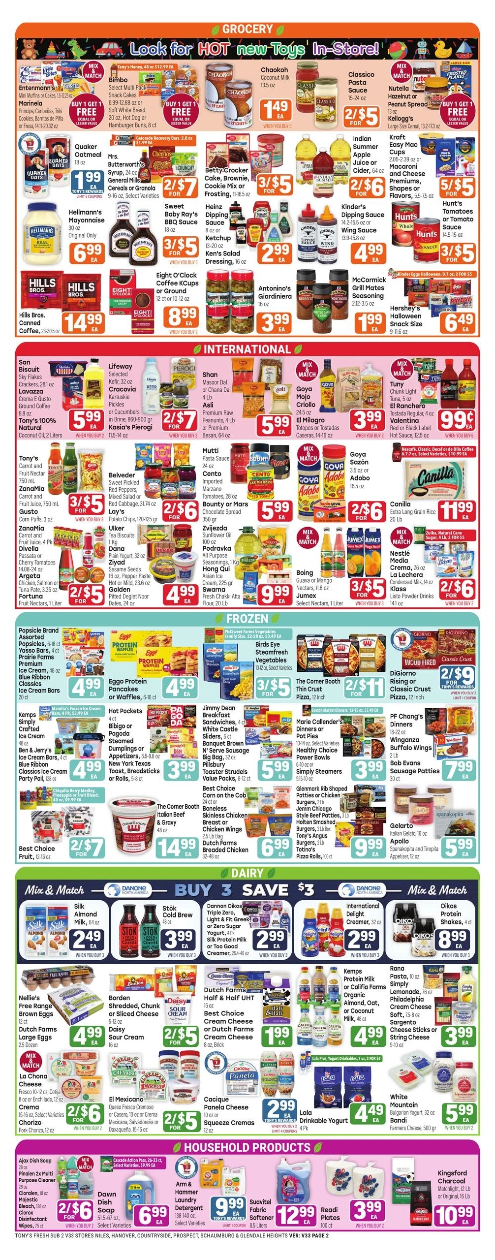 Tony's Fresh Market flyer page 2