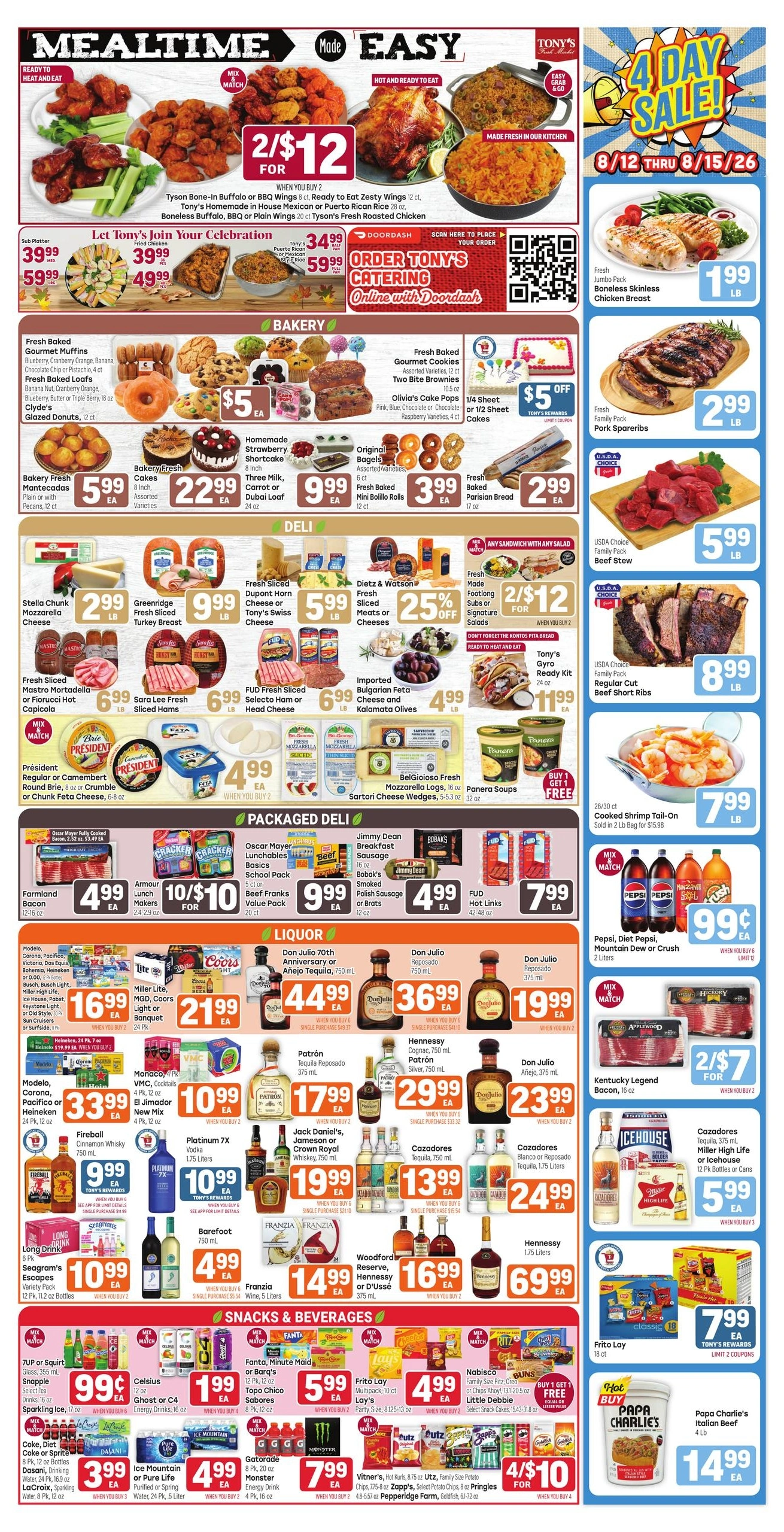 Tony's Fresh Market flyer page 3