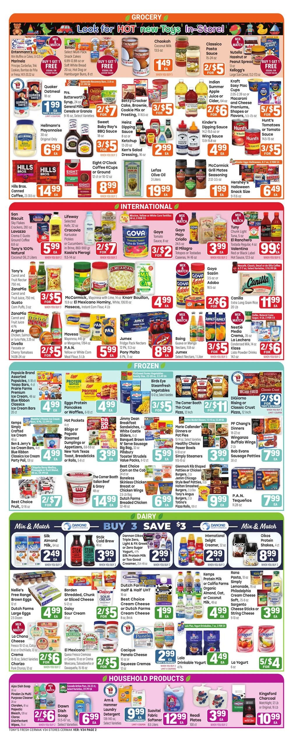 Tony's Fresh Market flyer page 2