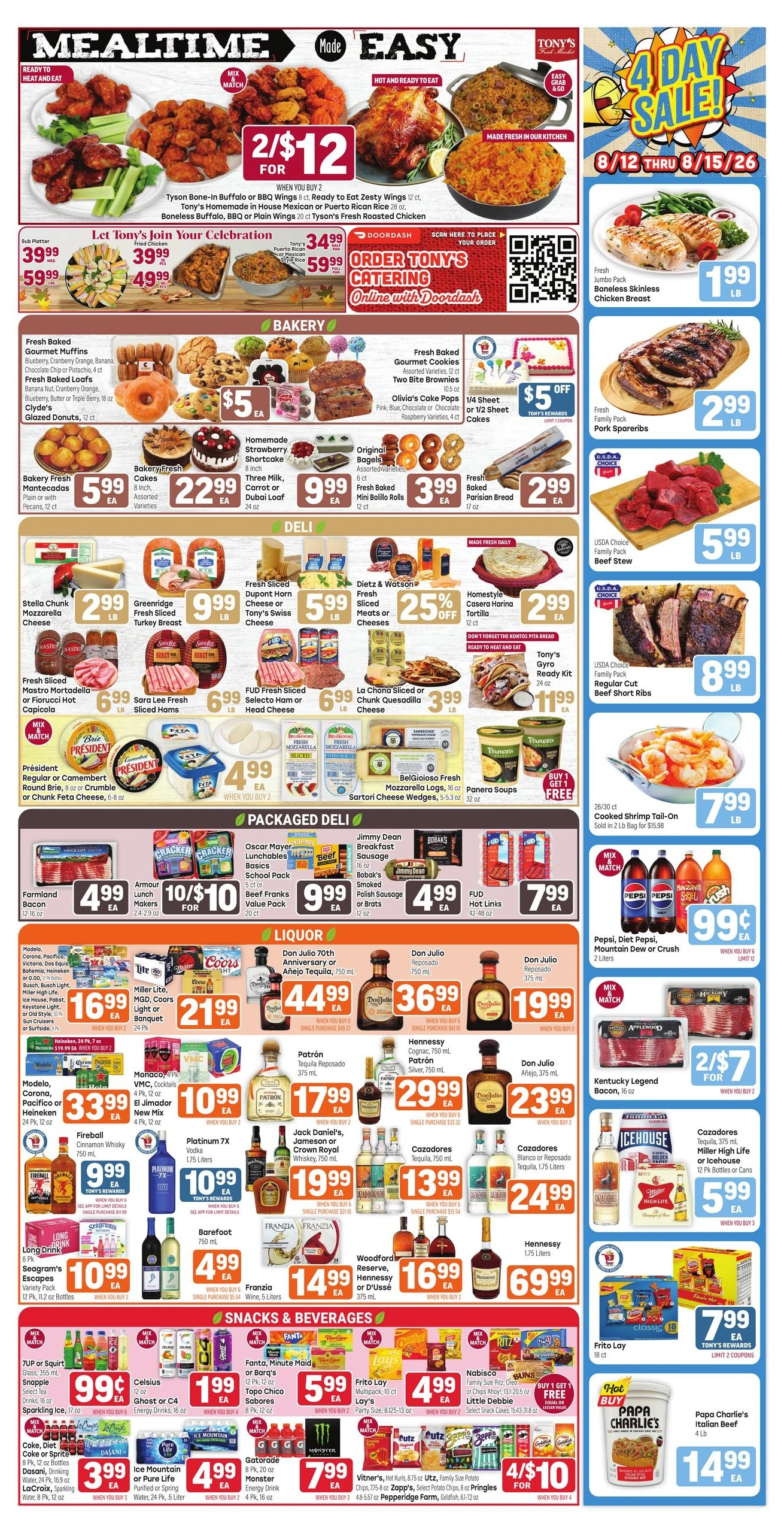 Tony's Fresh Market flyer page 3