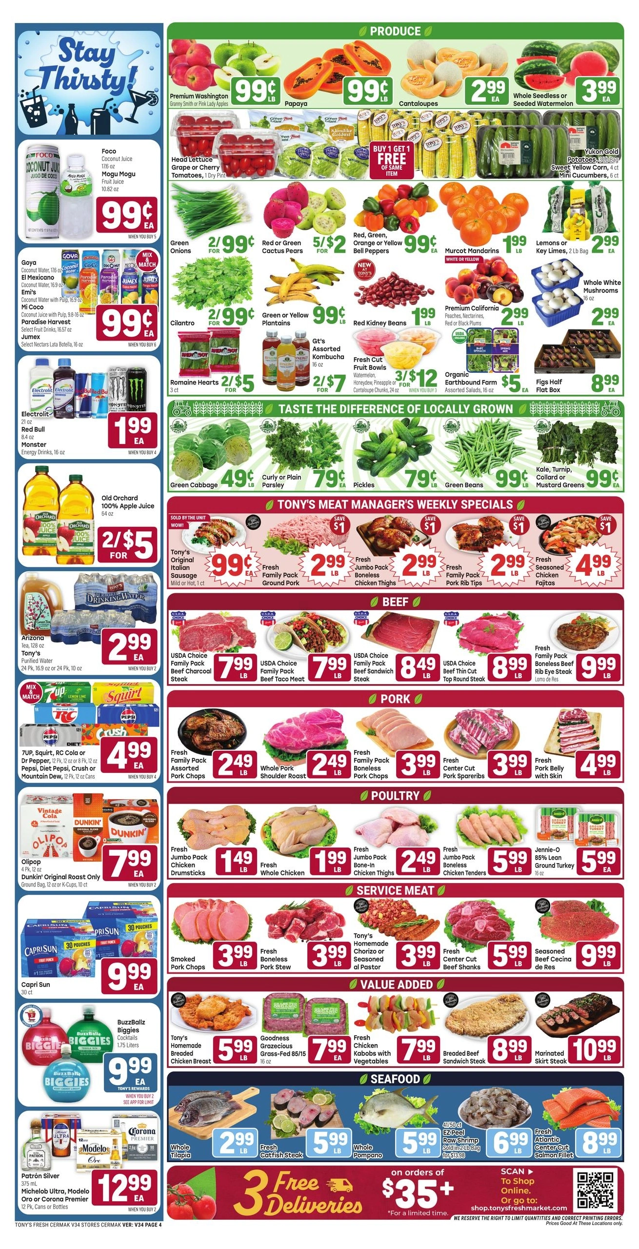 Tony's Fresh Market flyer page 4