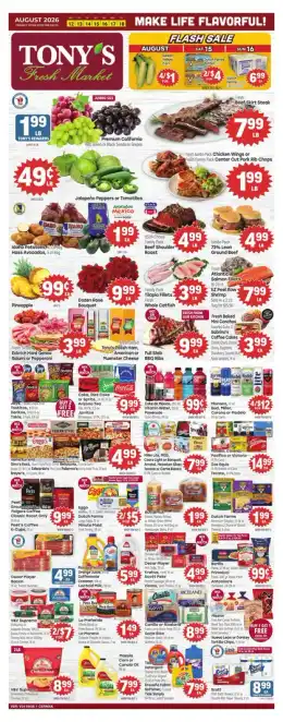 Tony's Fresh Market Weekly Ad