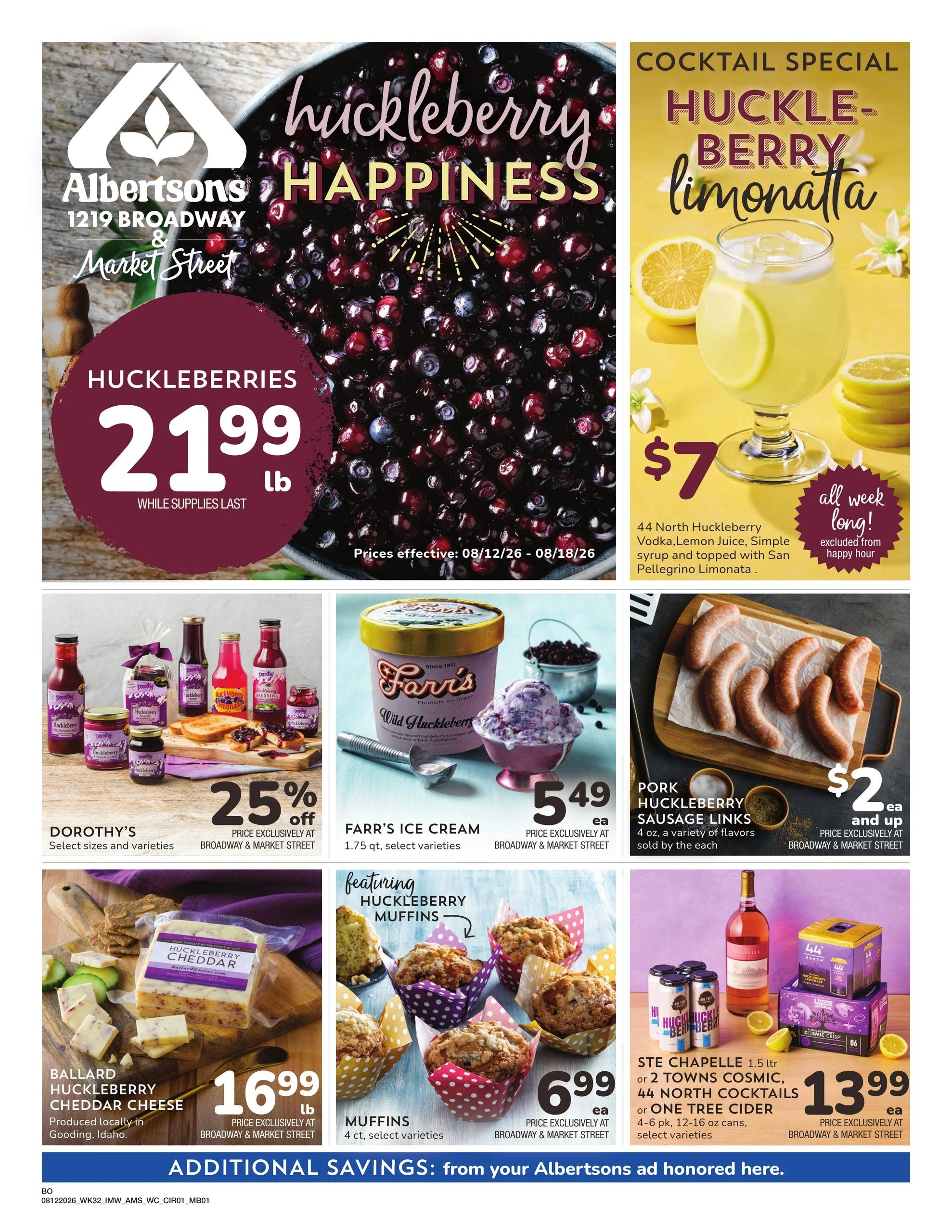 Albertsons flyer page 1