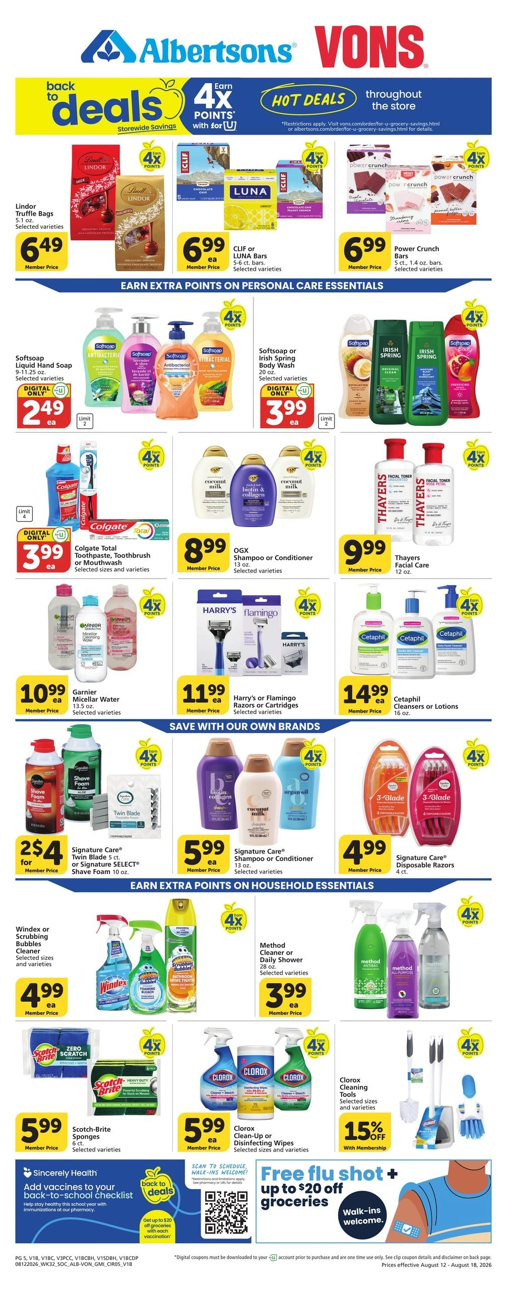 Vons flyer page 4