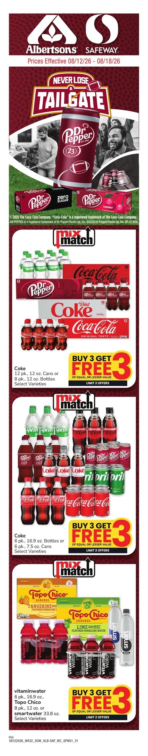 Safeway flyer page 1