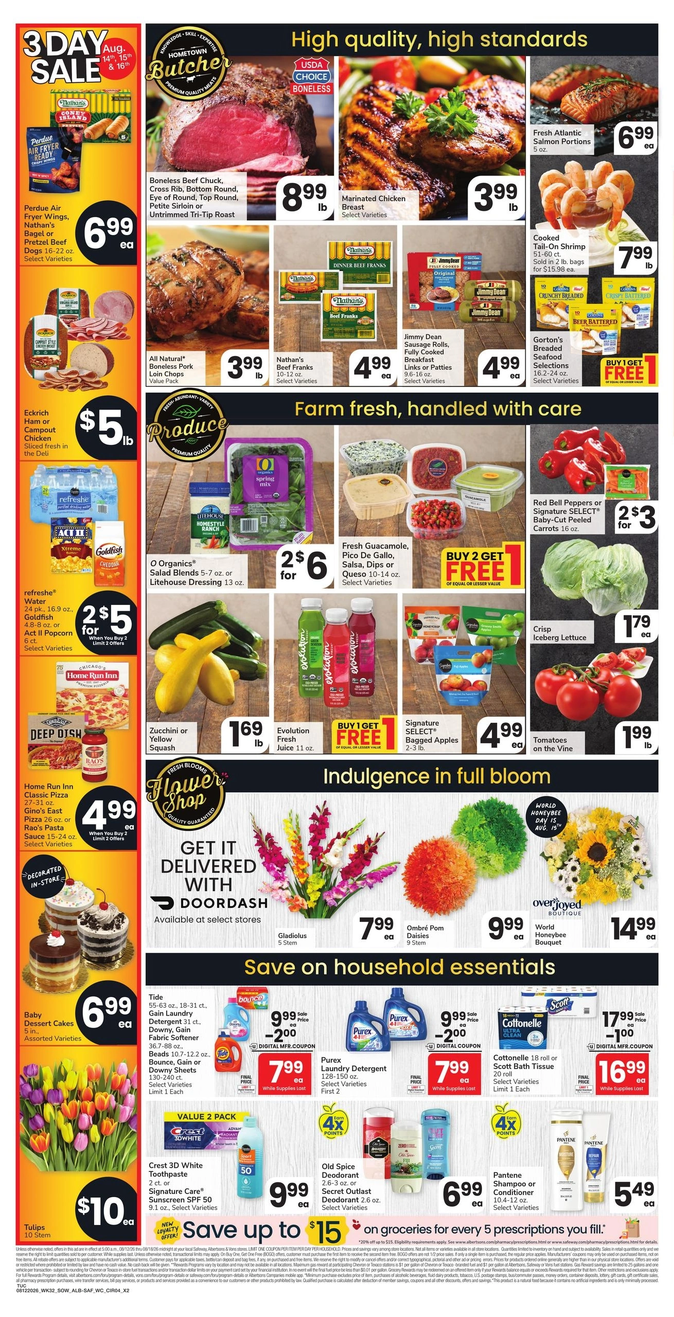 Safeway flyer page 7