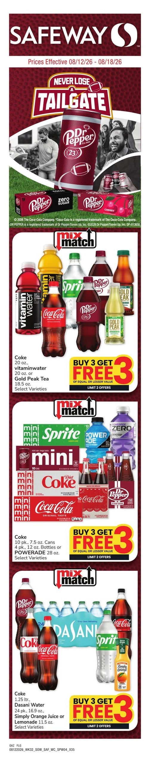 Safeway flyer page 3