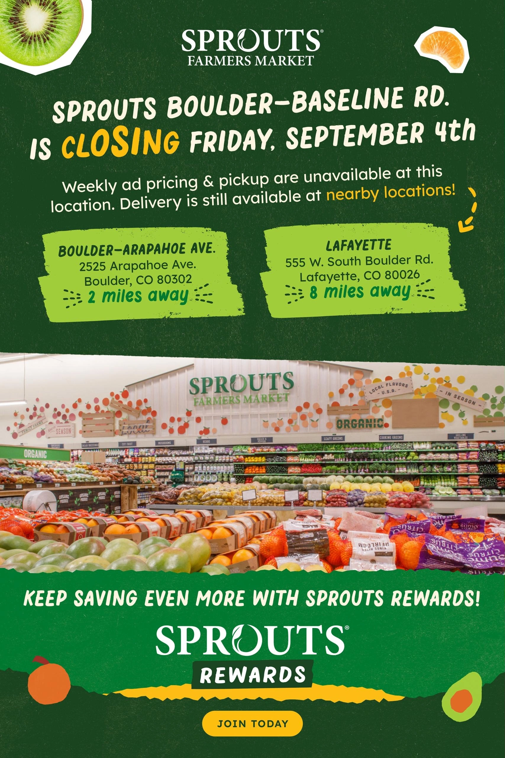Sprouts Farmers Market flyer page 1