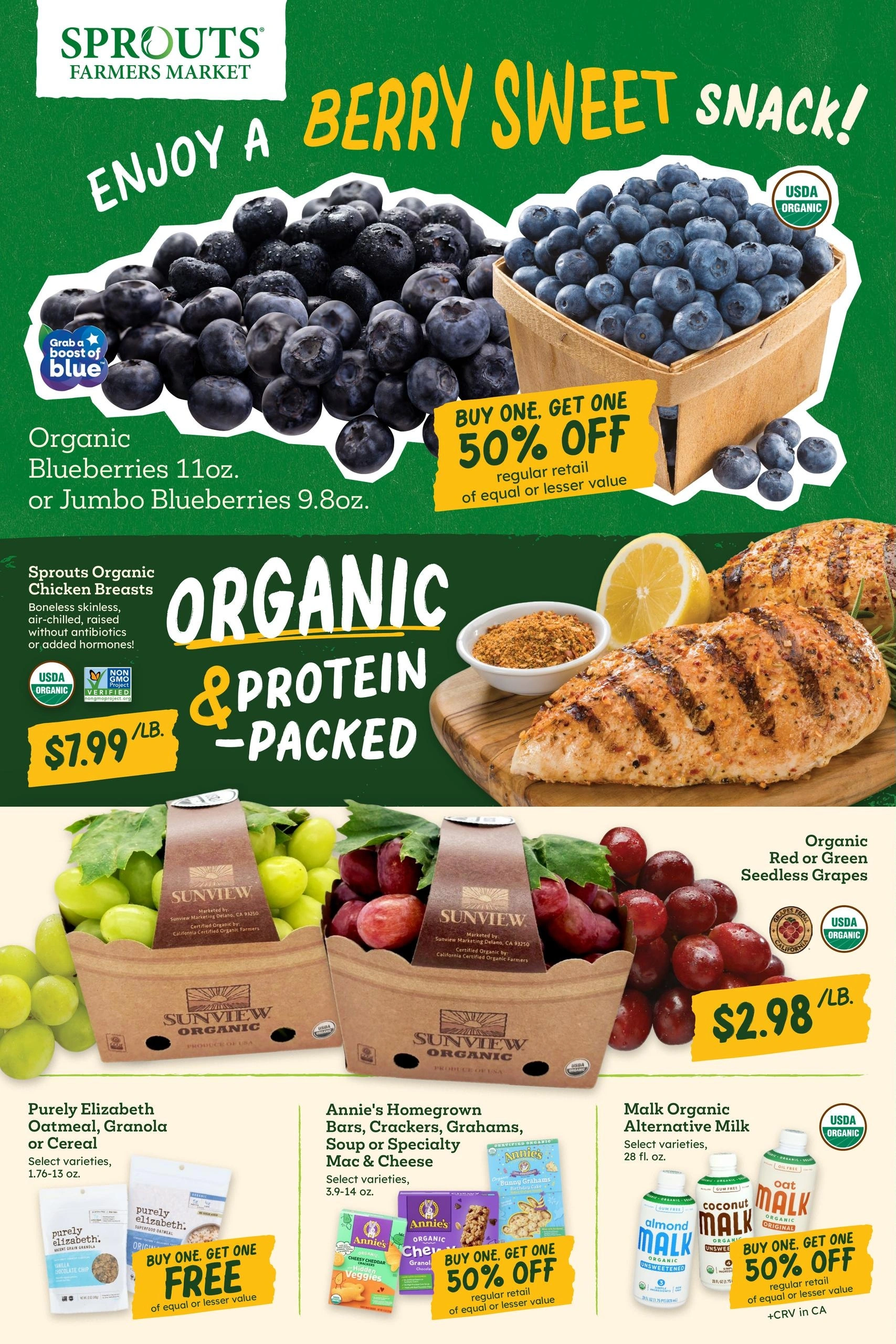 Sprouts Farmers Market flyer page 1