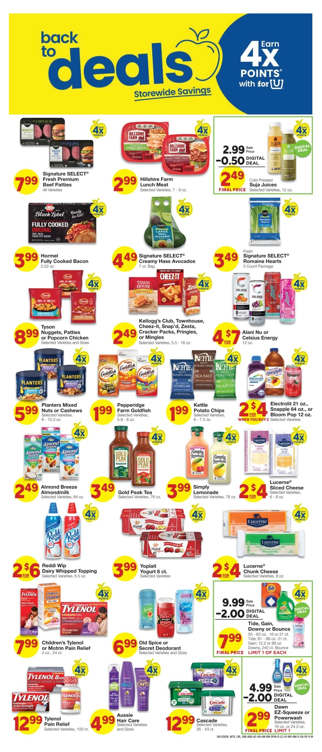 Albertsons Market flyer page 3