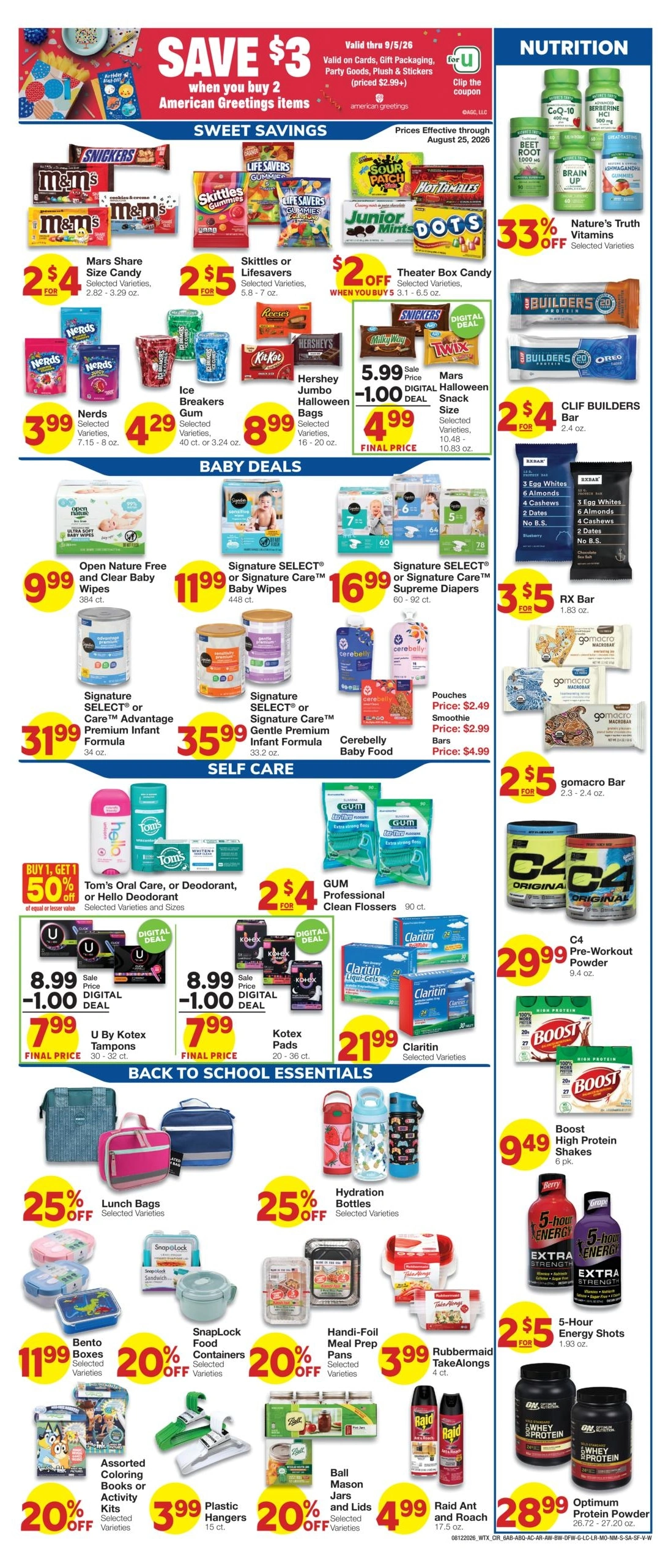 Albertsons Market flyer page 6