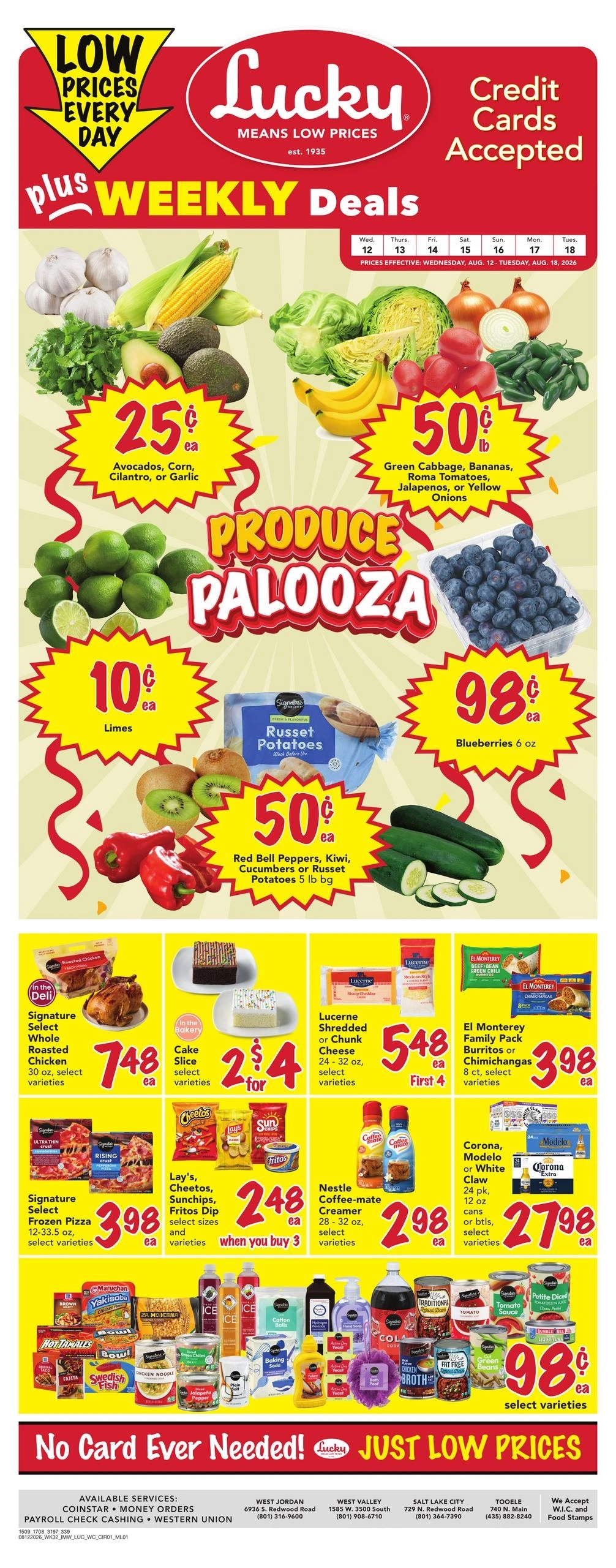 Lucky flyer page 1