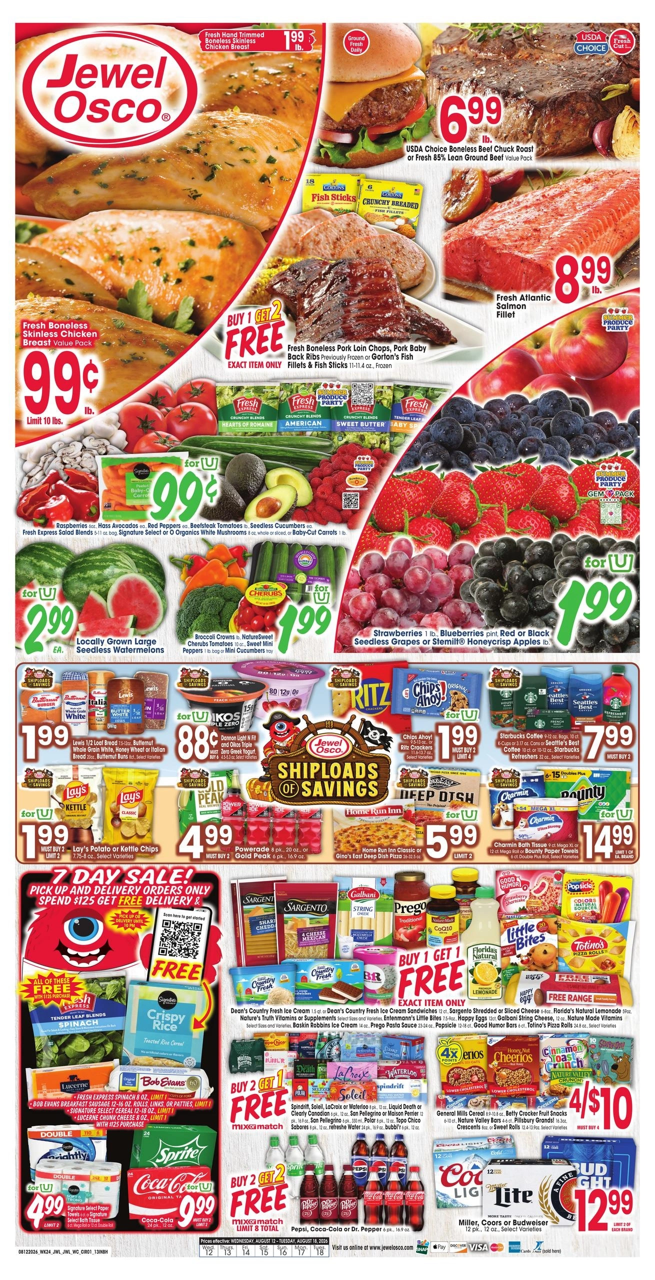 Jewel-Osco flyer page 1