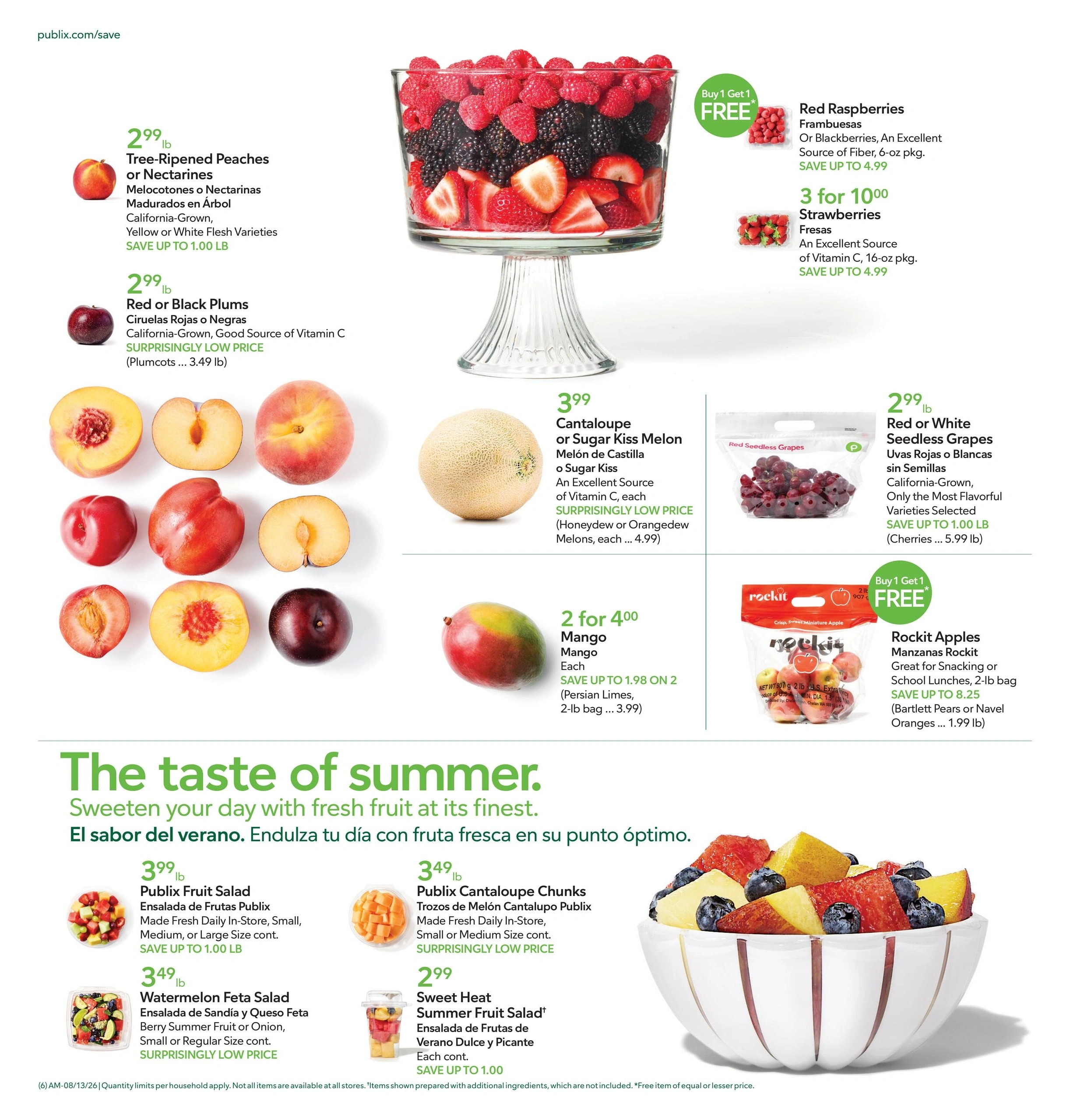 Publix flyer page 6