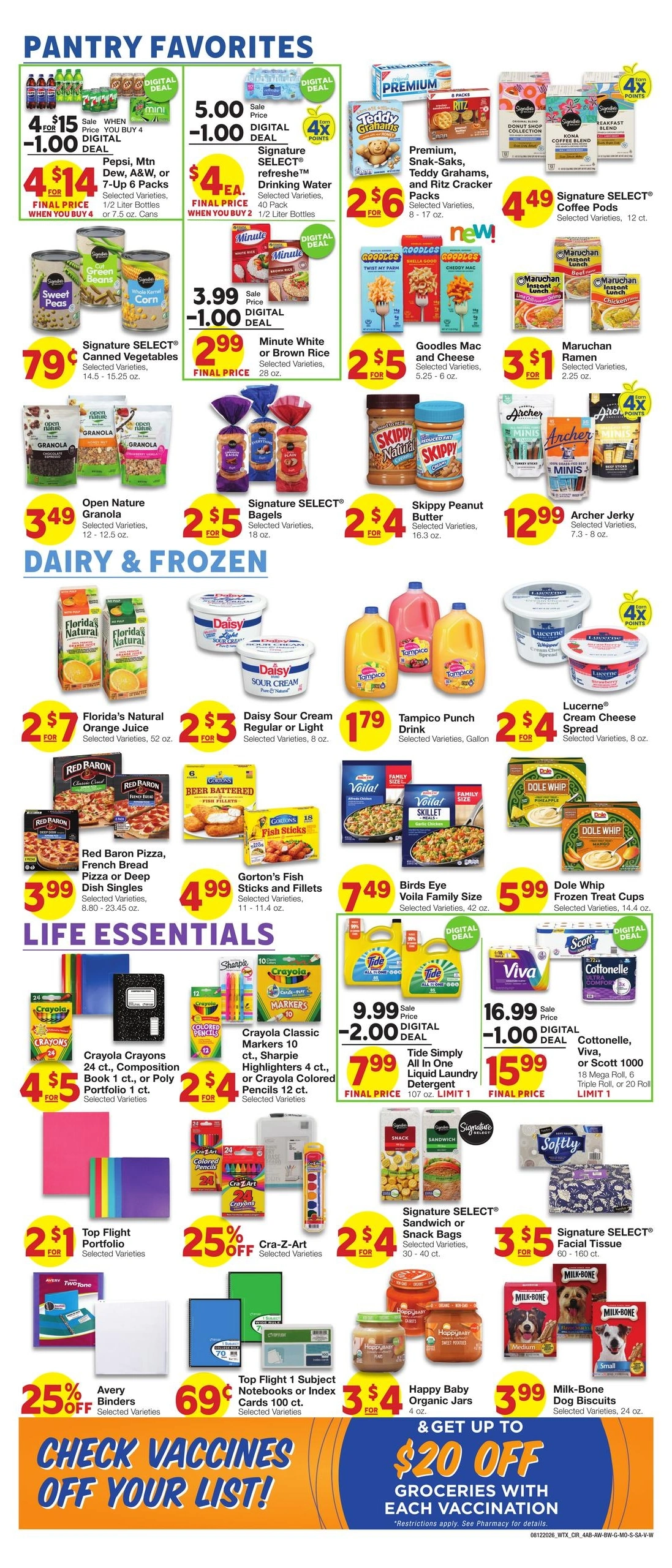 United Supermarkets flyer page 4