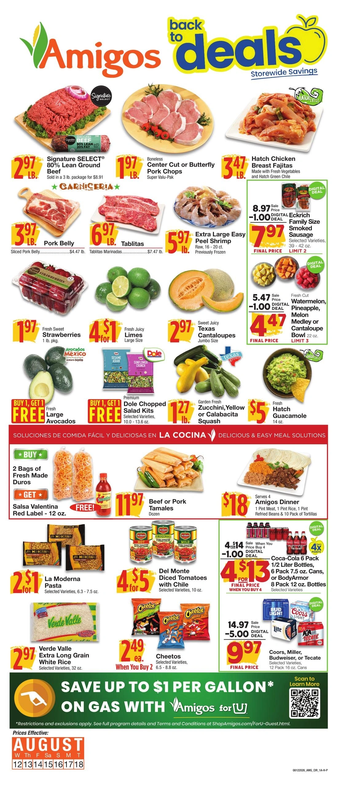 Amigos United flyer page 1