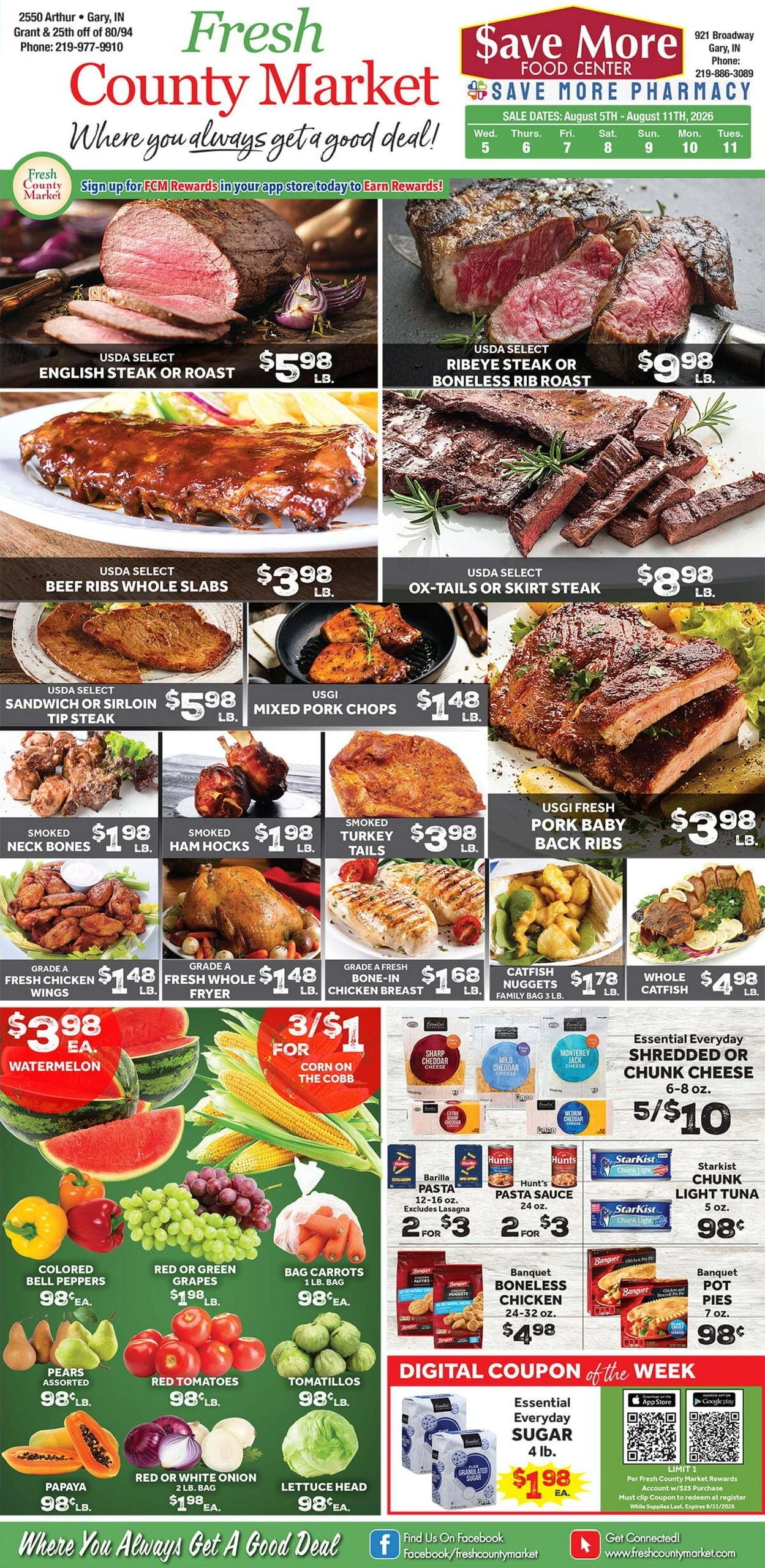 Fresh County Market flyer page 2