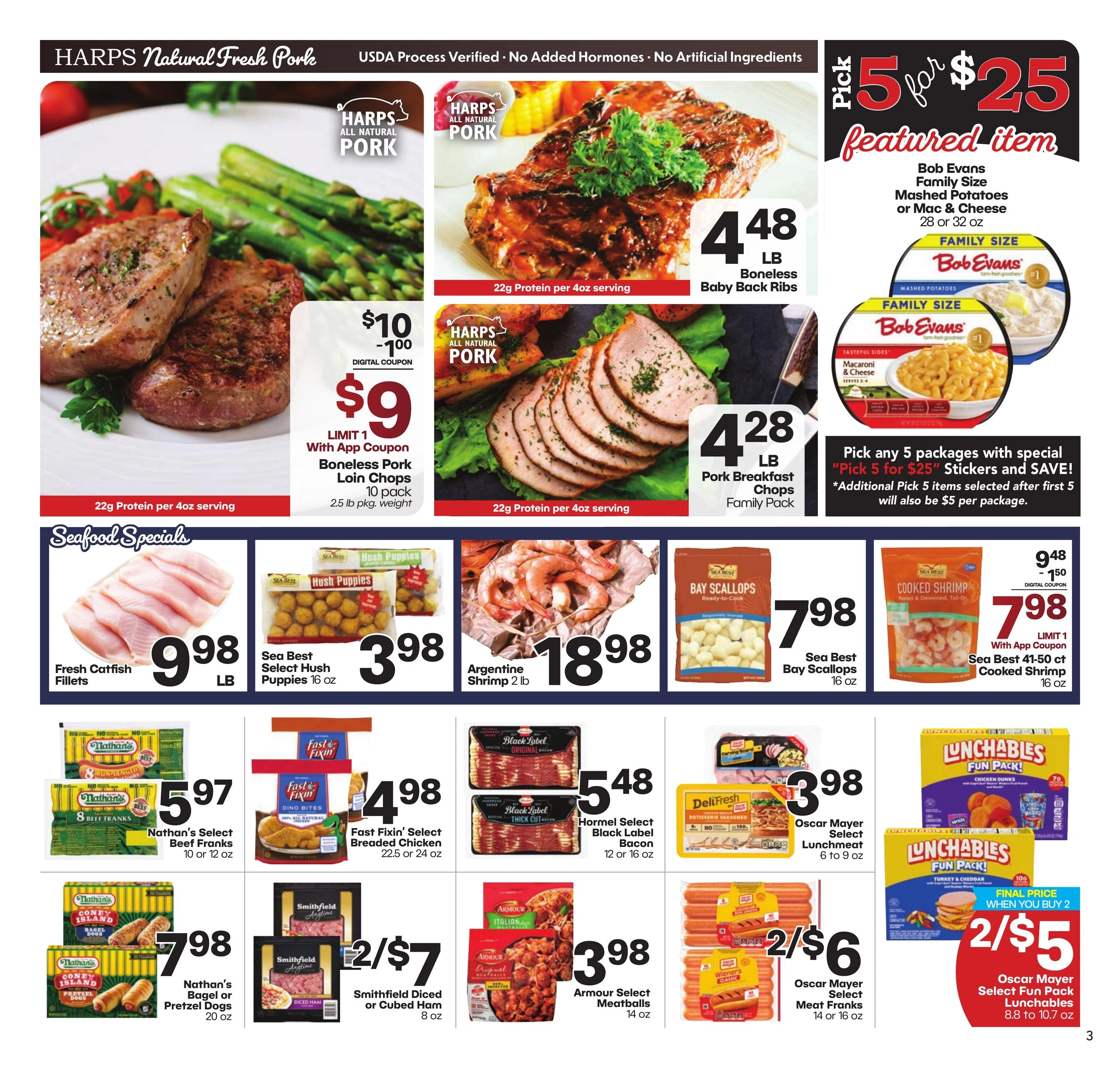 Harps Foods flyer page 3