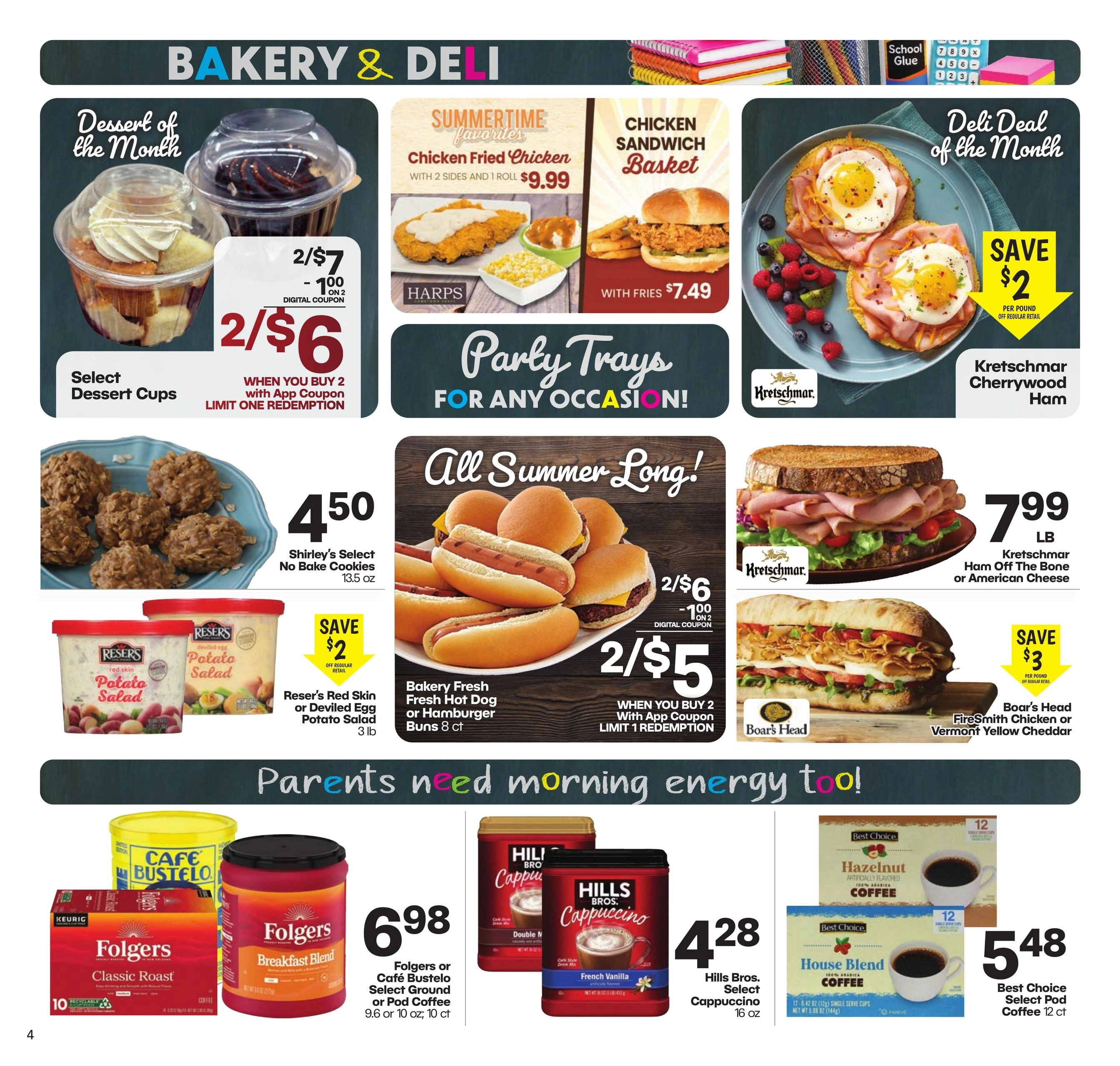 Harps Foods flyer page 4