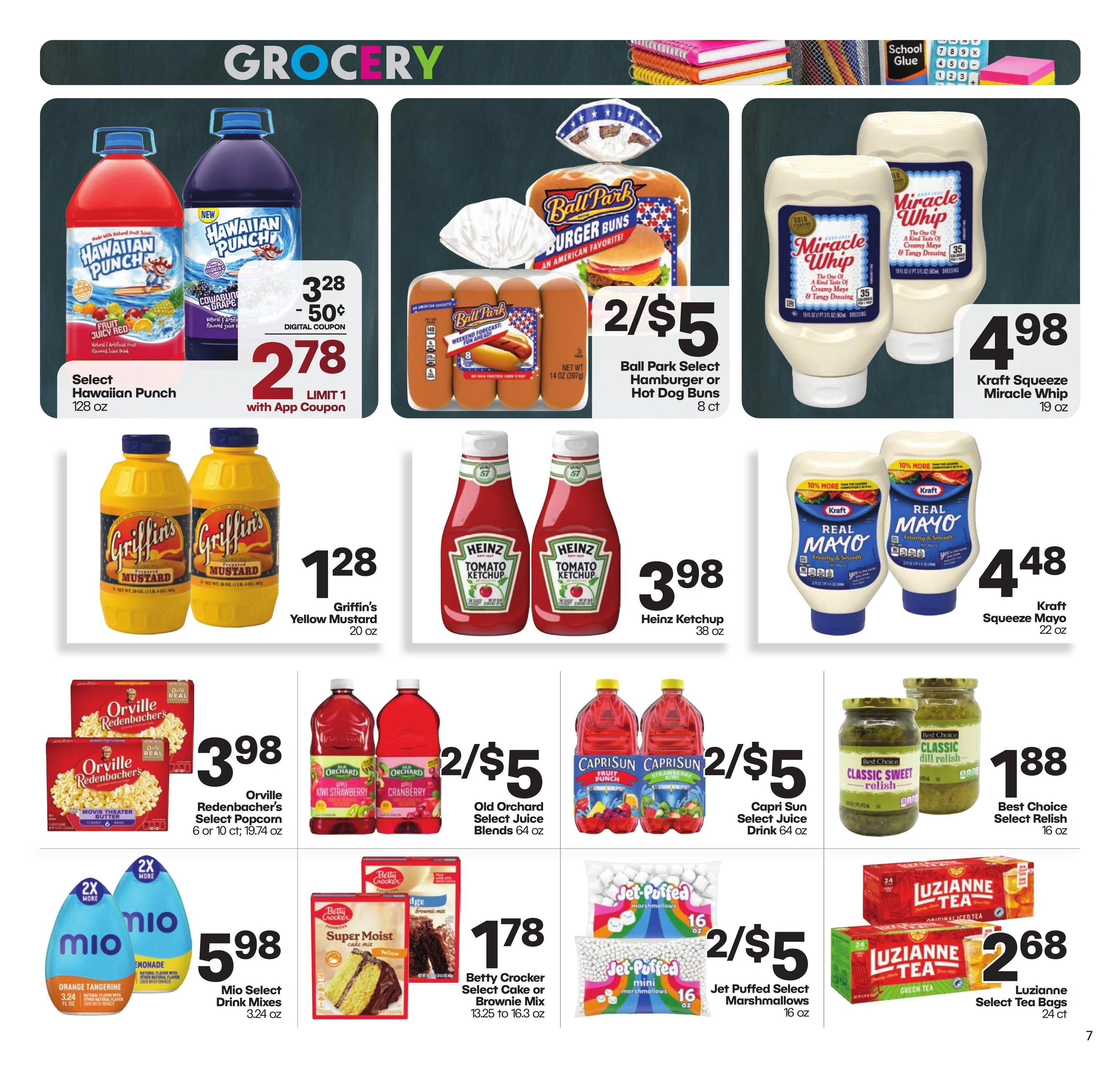 Harps Foods flyer page 7