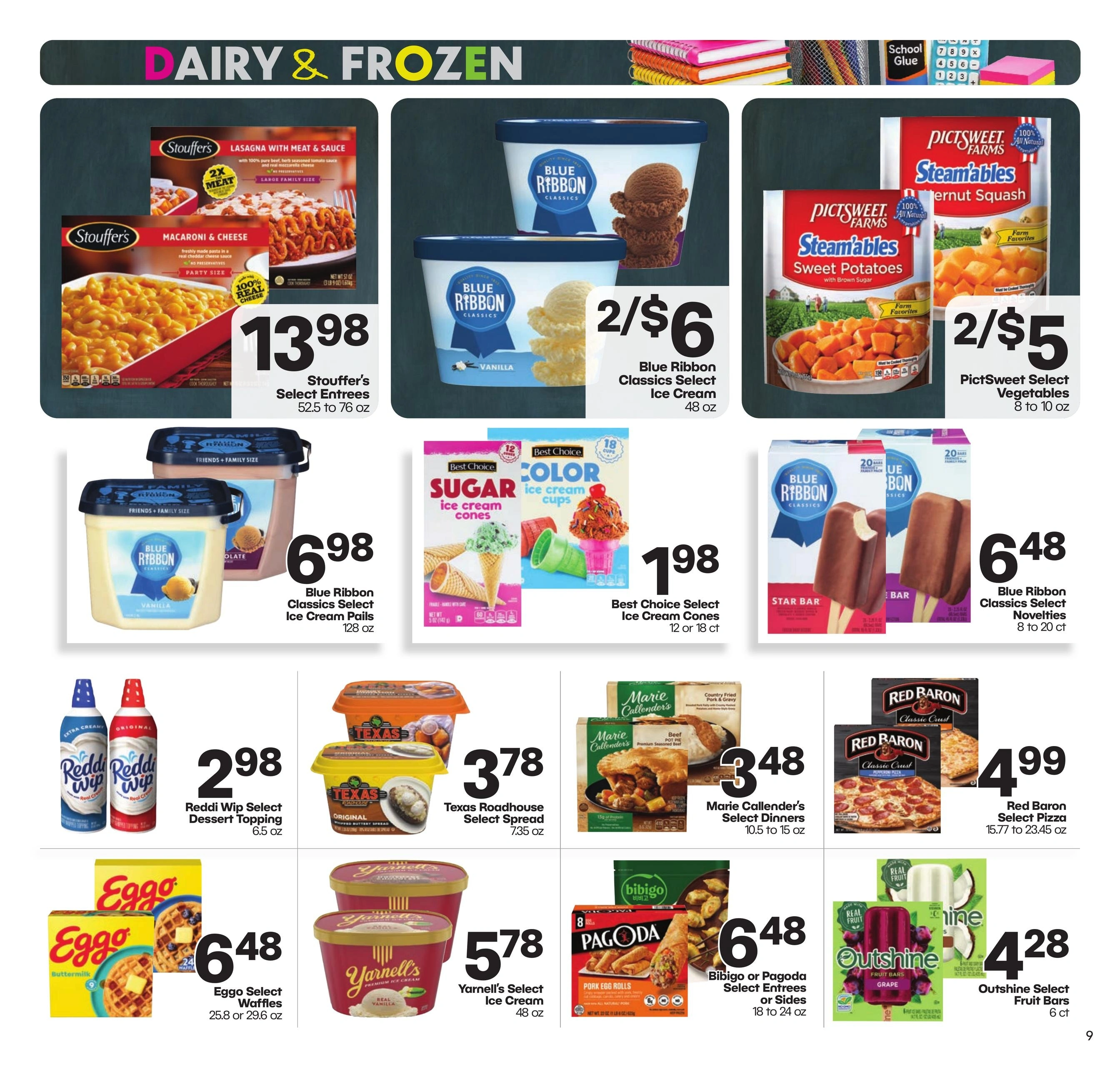 Harps Foods flyer page 9