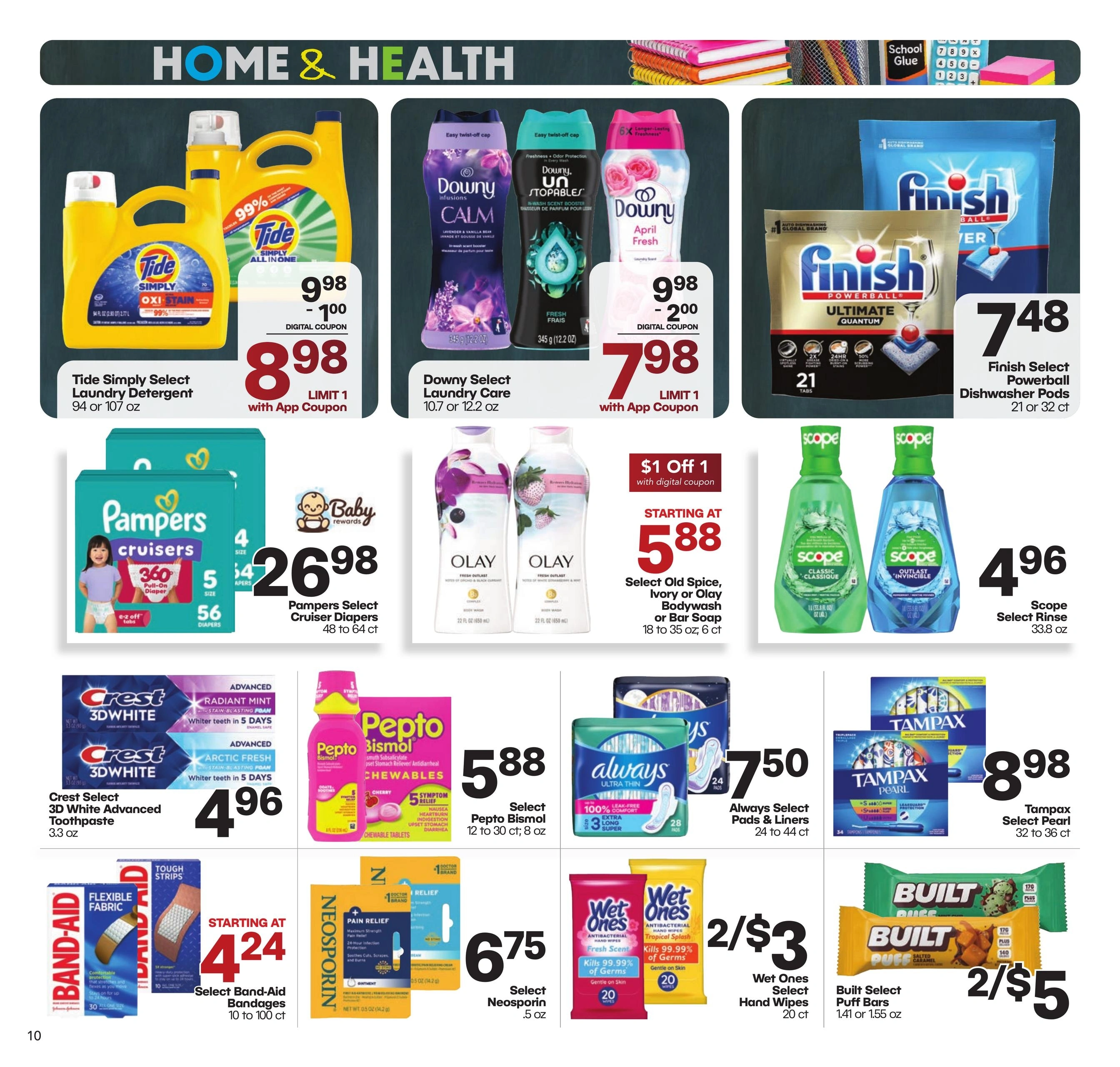 Harps Foods flyer page 10
