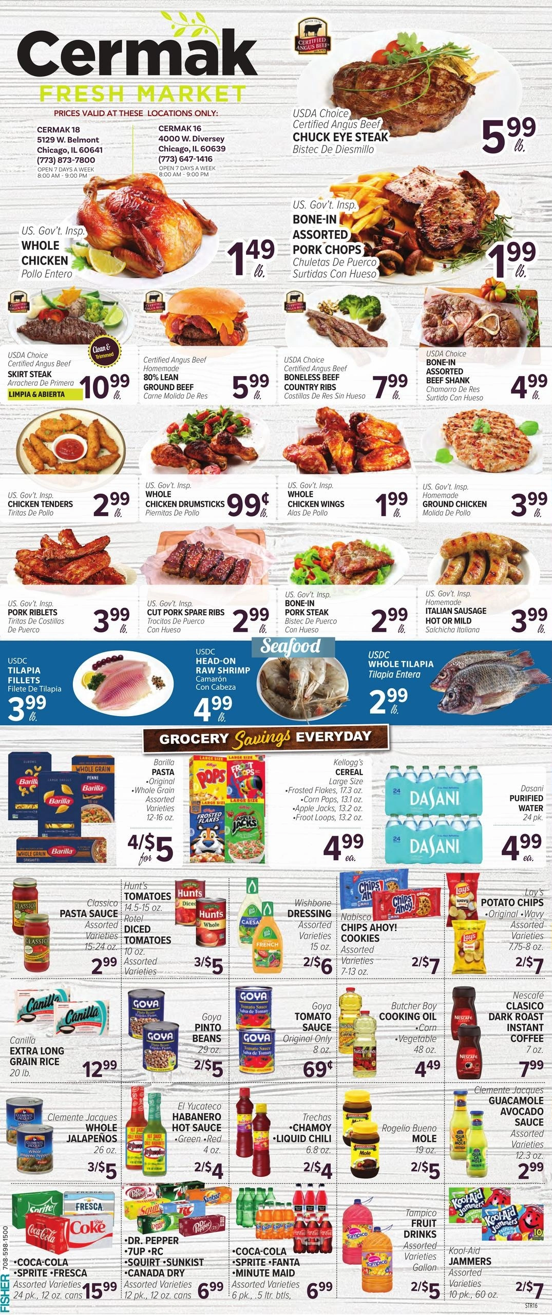 Cermak Fresh Market flyer page 1