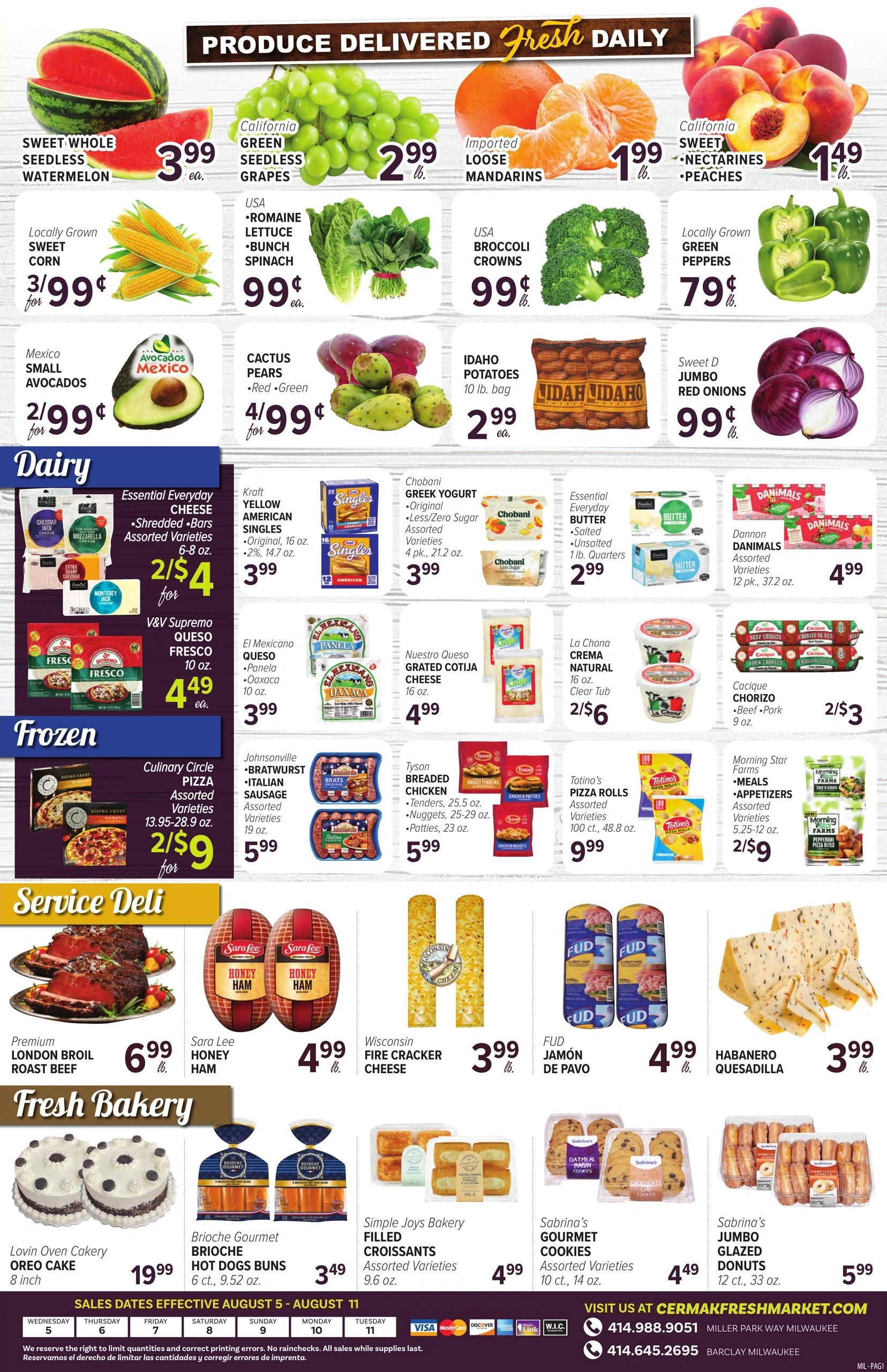 Cermak Fresh Market flyer page 2