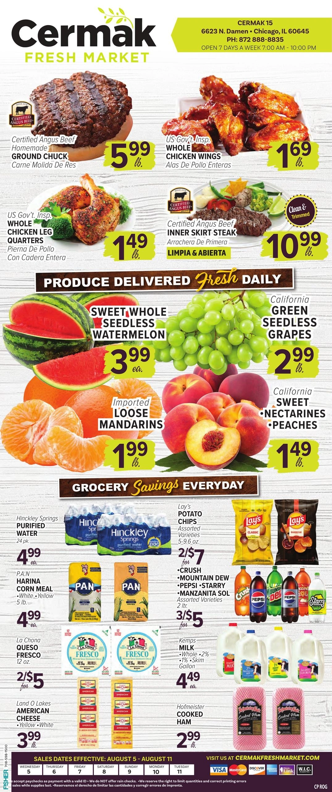Cermak Fresh Market flyer page 1