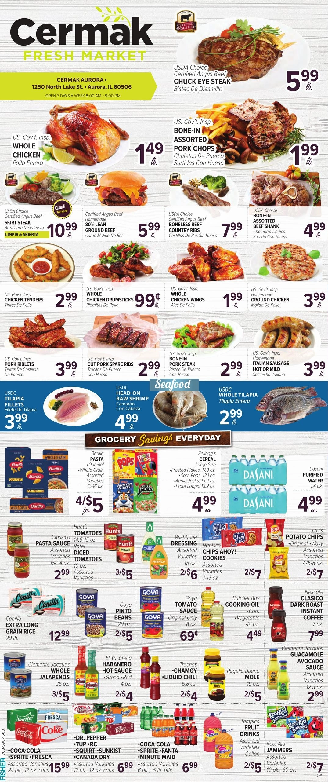 Cermak Fresh Market flyer page 1