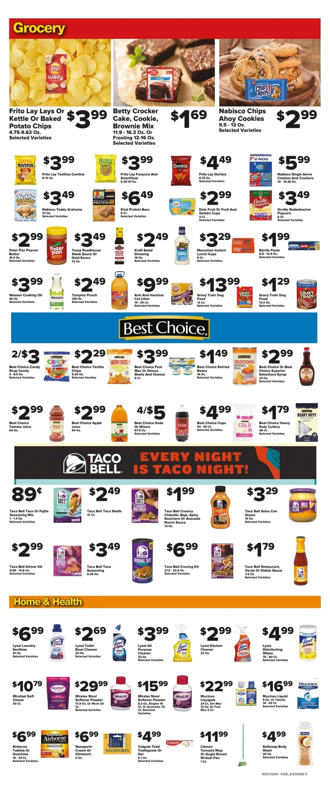 Hy-Klas Foods flyer page 3