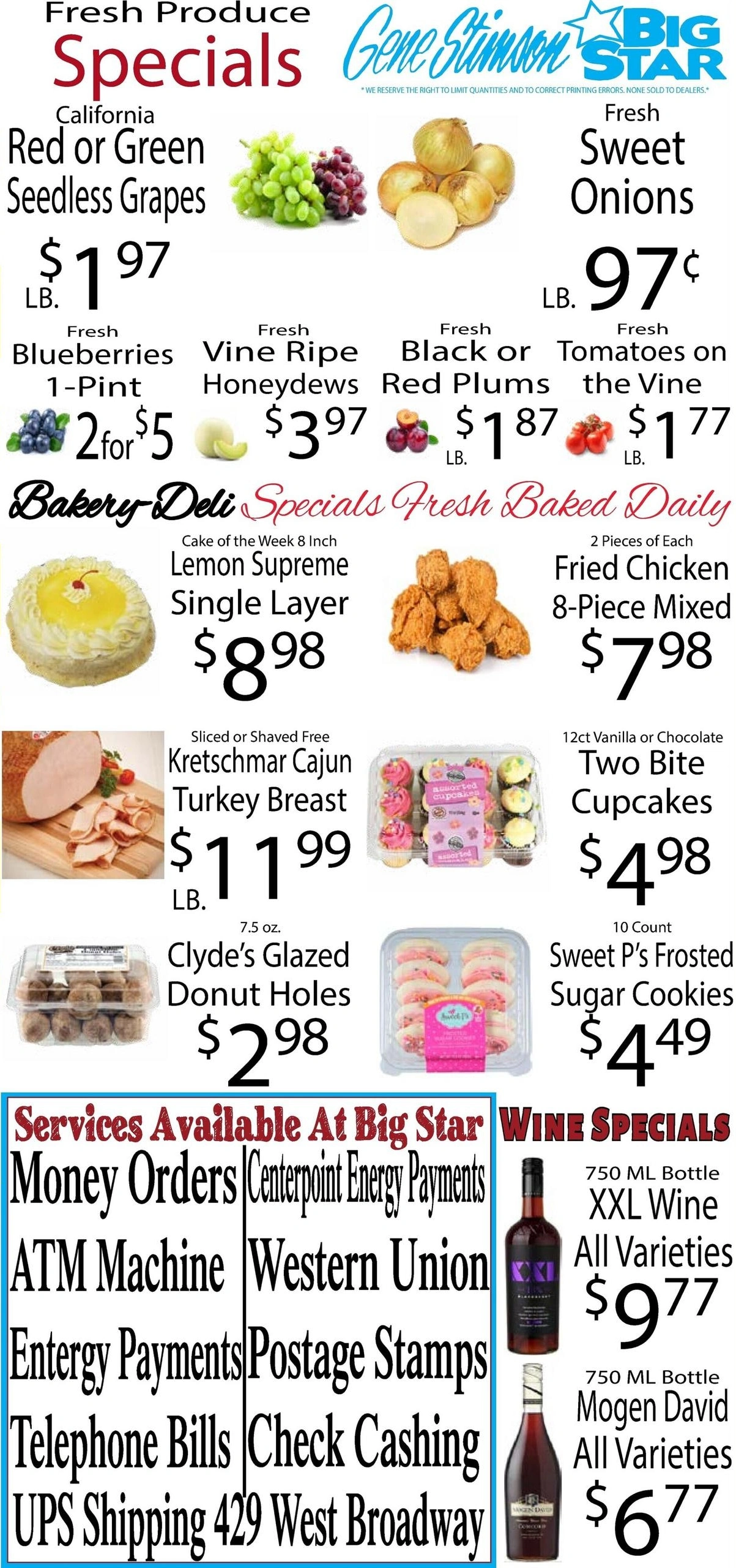 Gene Stimson Big Star flyer page 4