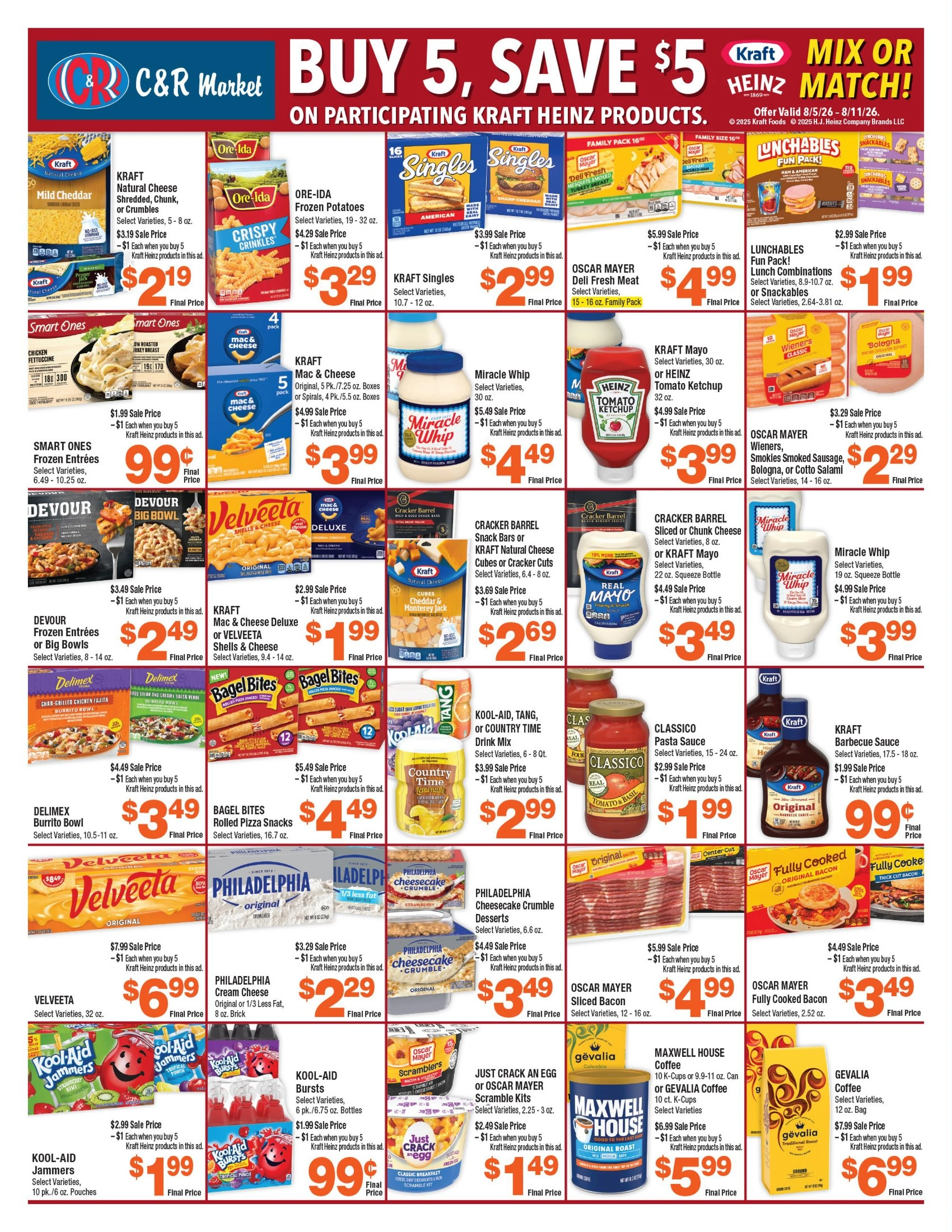 C&R Supermarkets flyer page 3