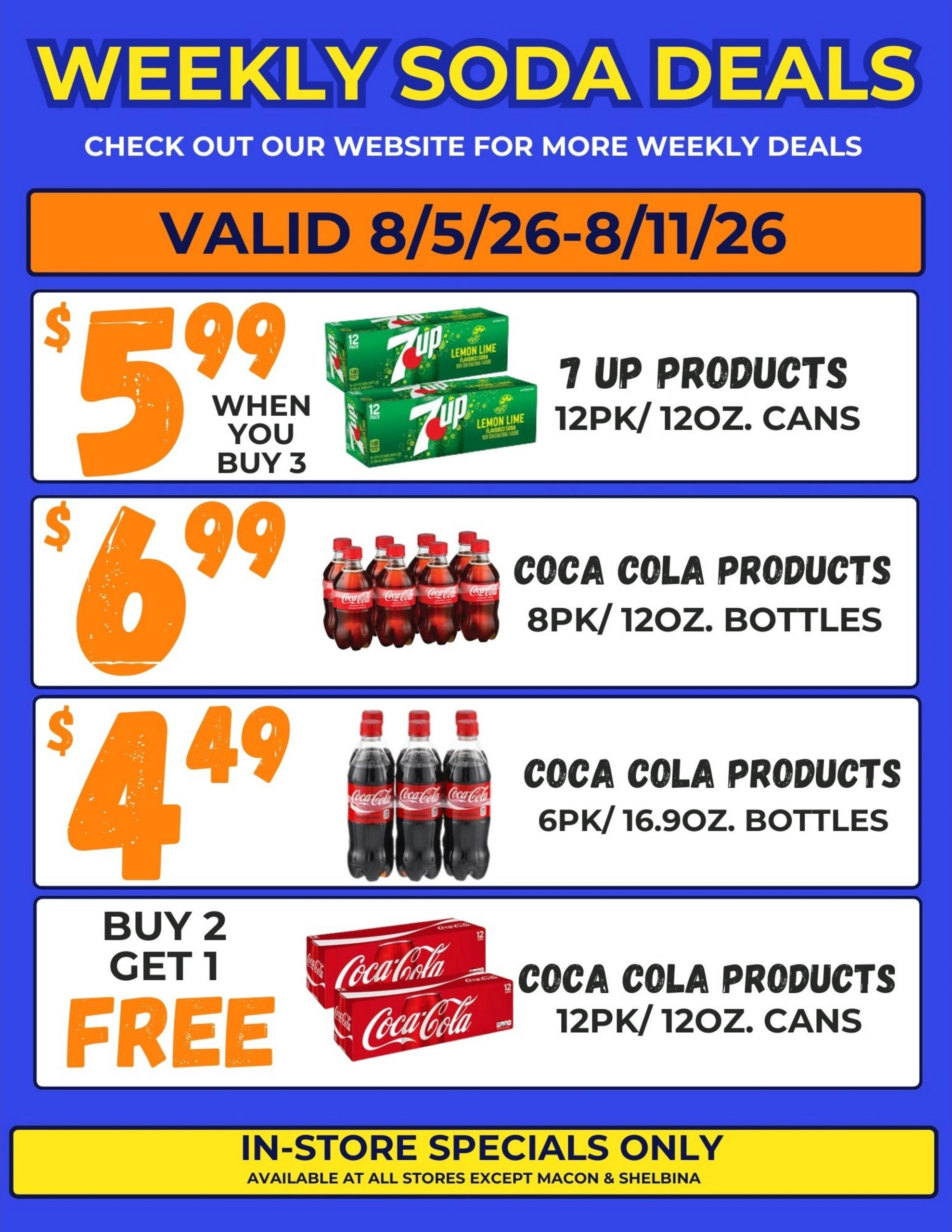 C&R Supermarkets flyer page 4