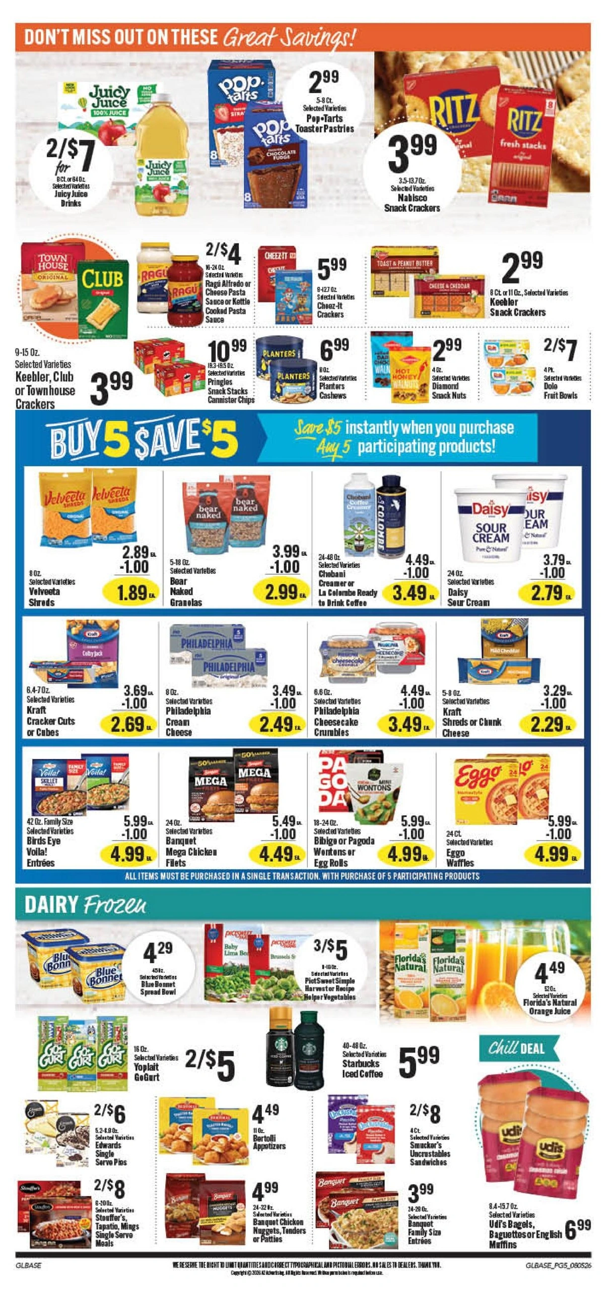 Gary's Foods flyer page 5