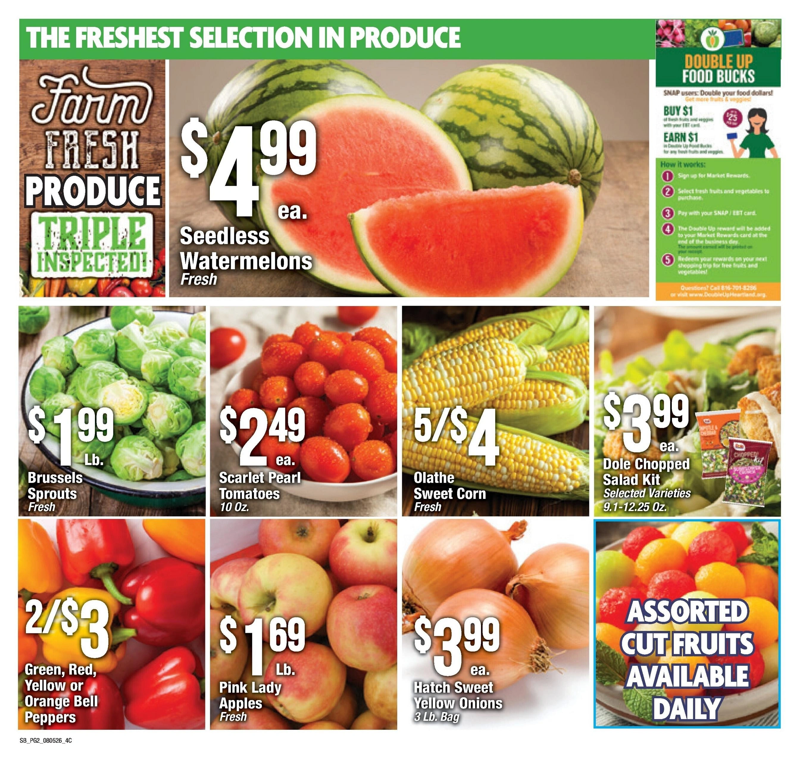 Sweet Springs Market flyer page 2