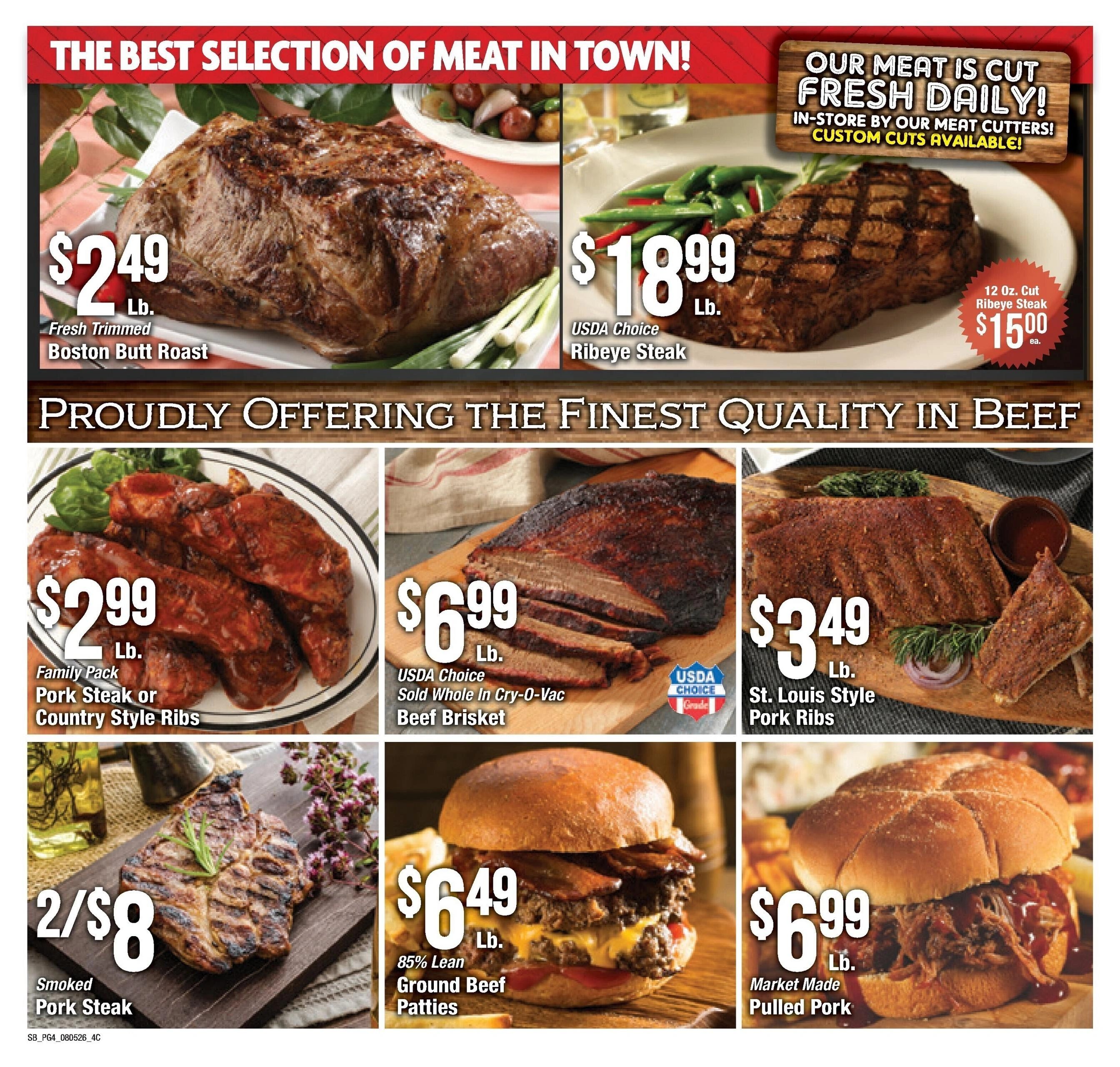 Sweet Springs Market flyer page 4