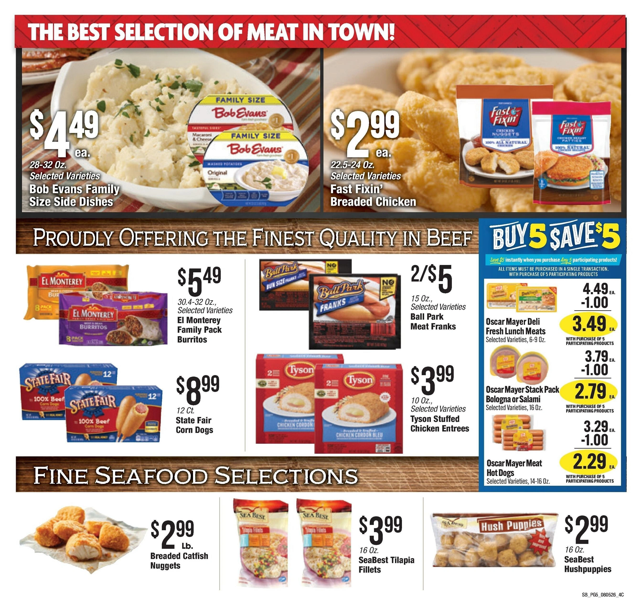 Sweet Springs Market flyer page 5