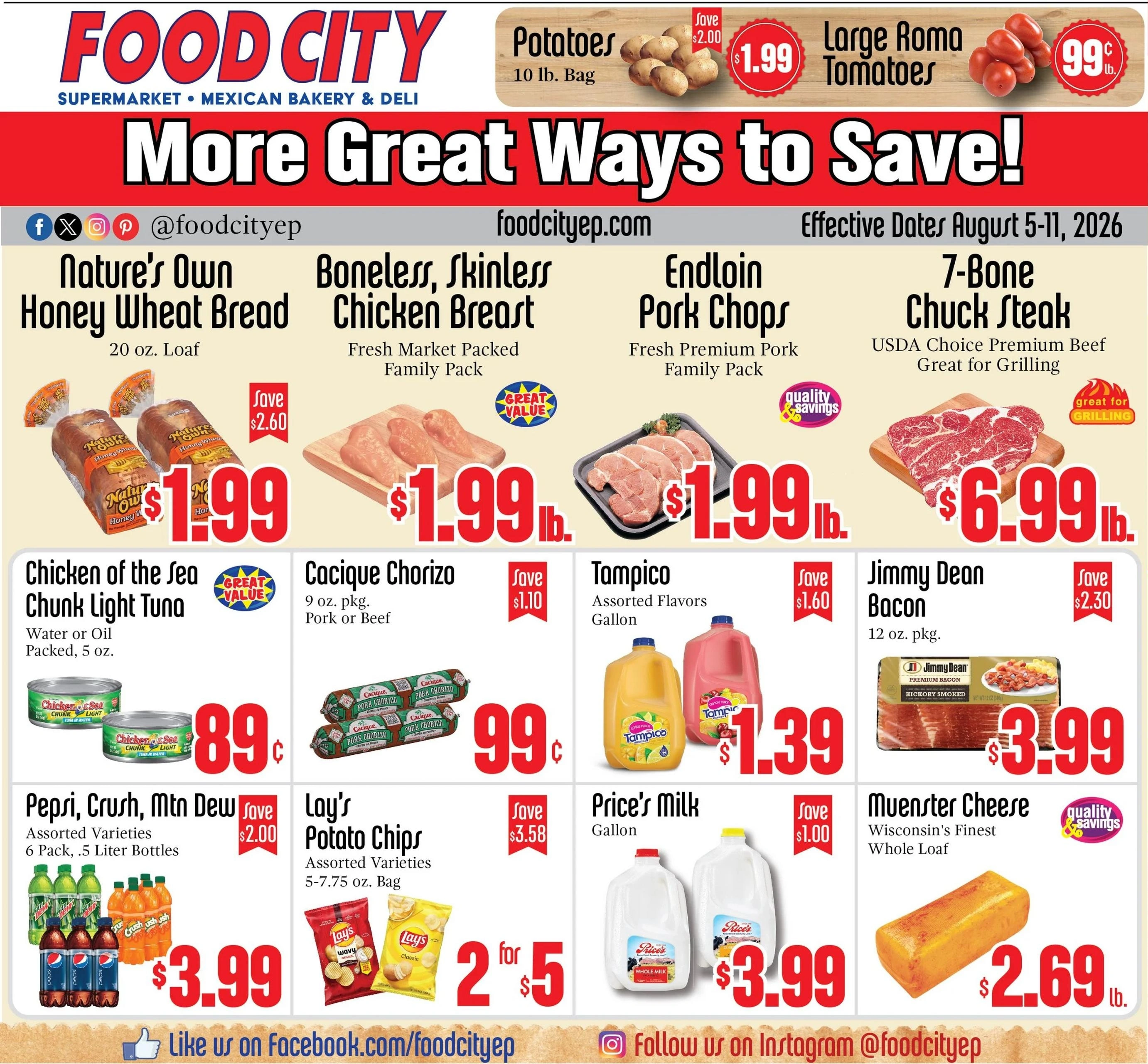 Food City Supermarkets flyer page 1