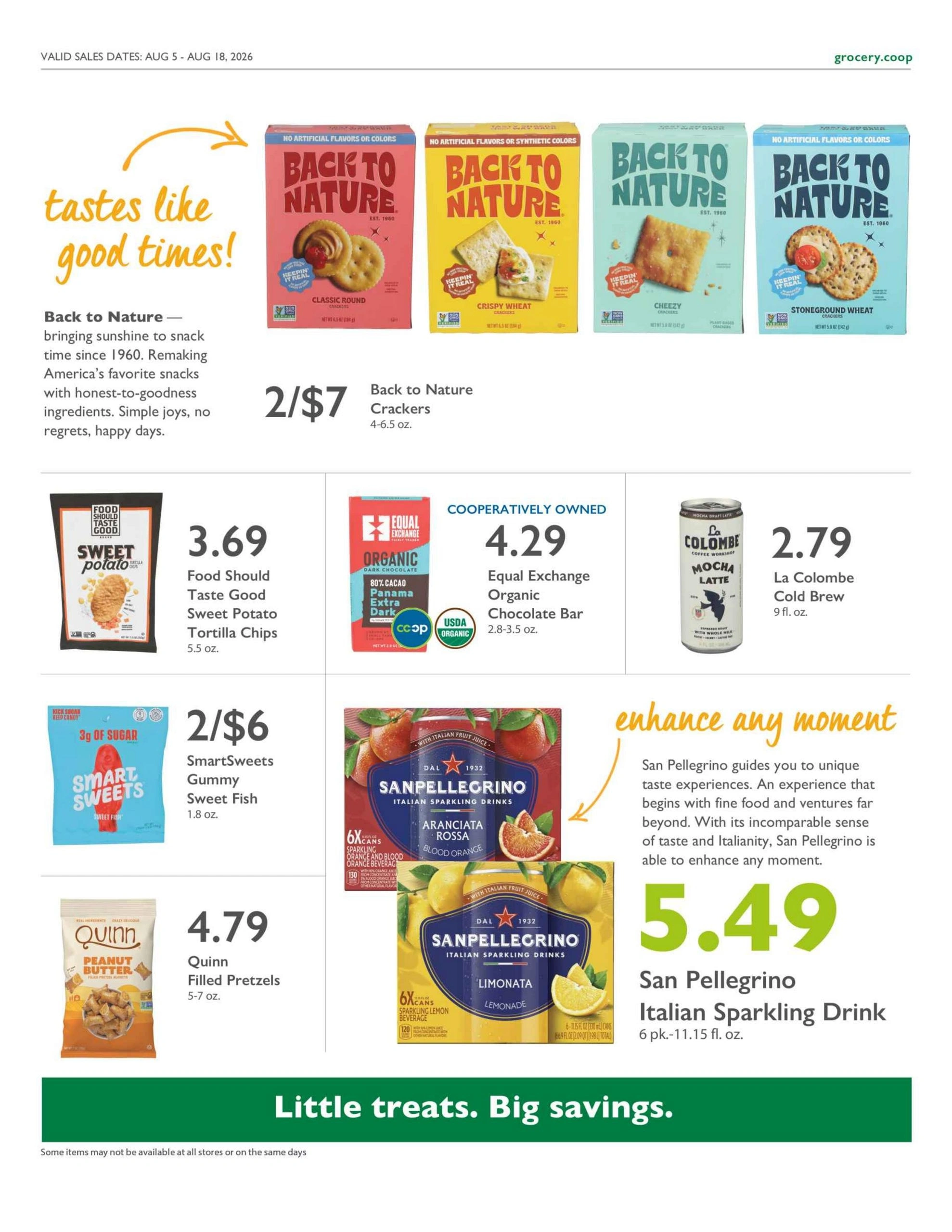 Outpost Natural Foods flyer page 13