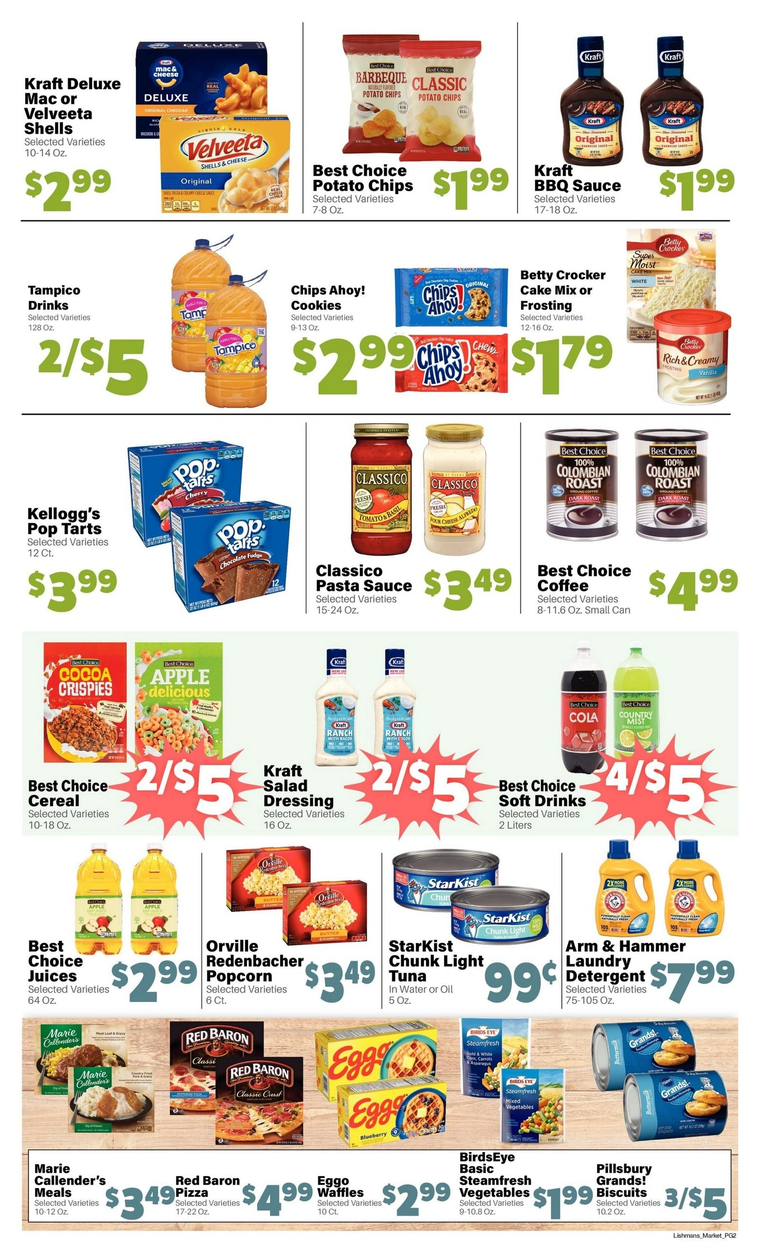 Lishman's City Market flyer page 2