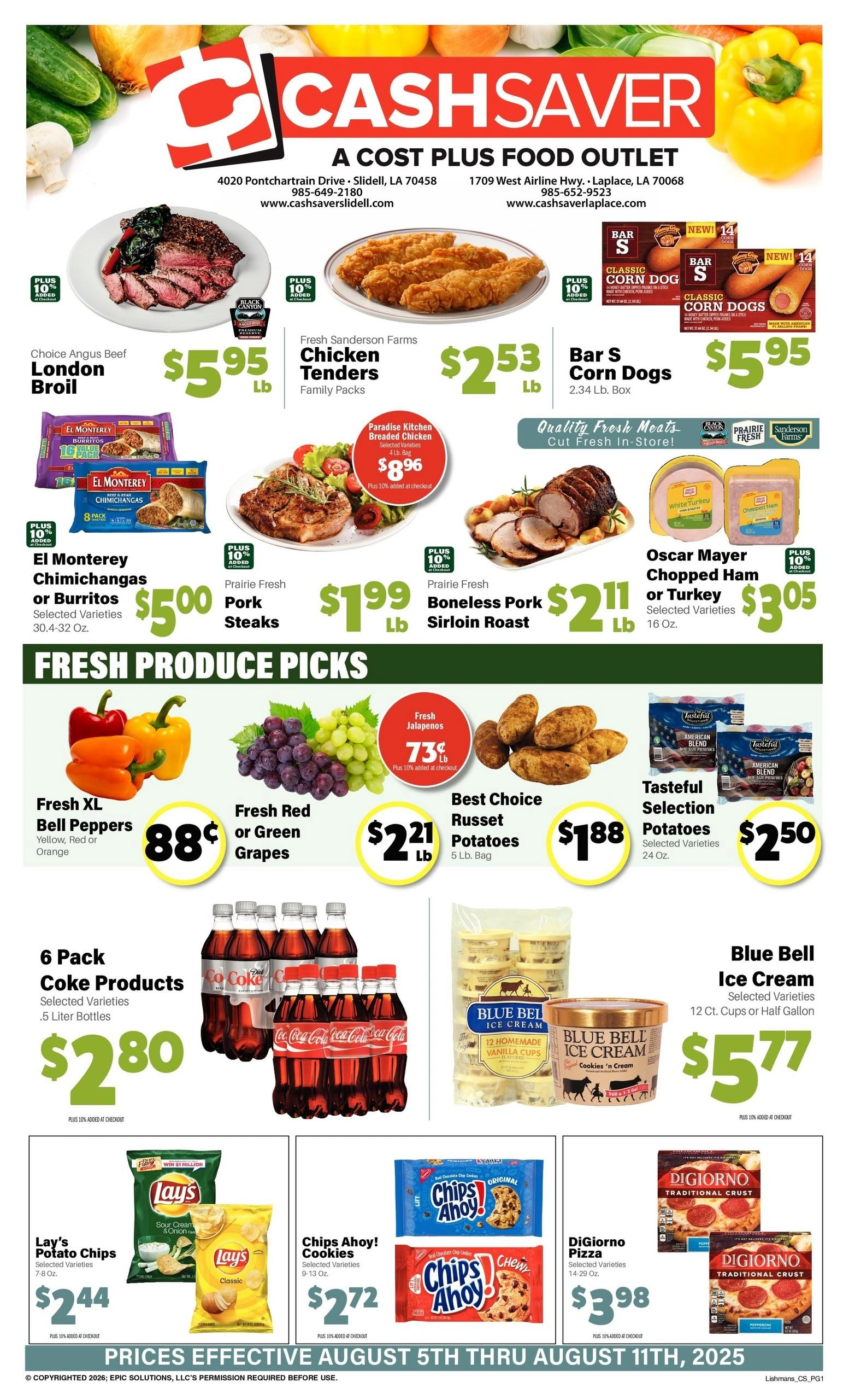 Cash Saver Slidell flyer page 1