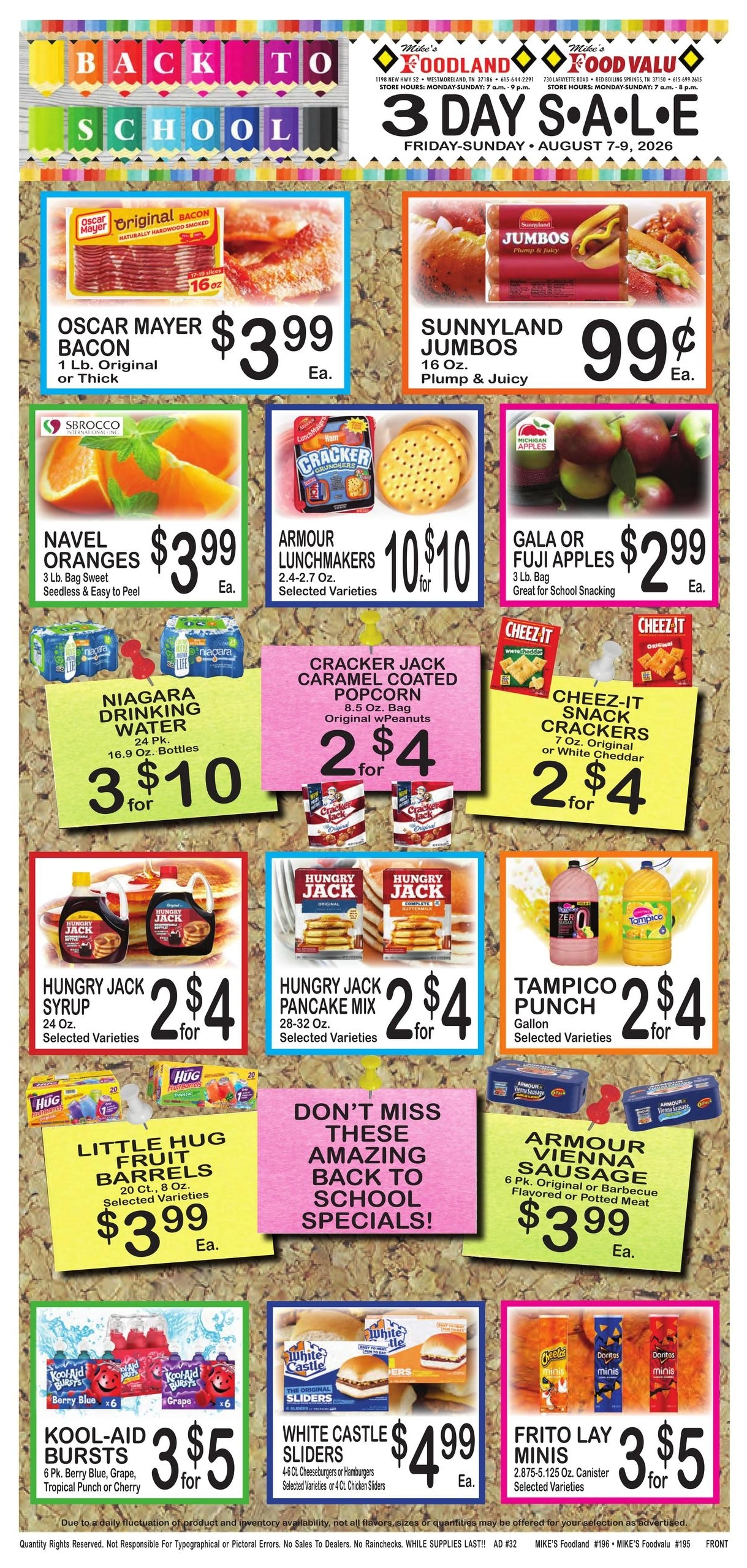 Mike's Foodland flyer page 5
