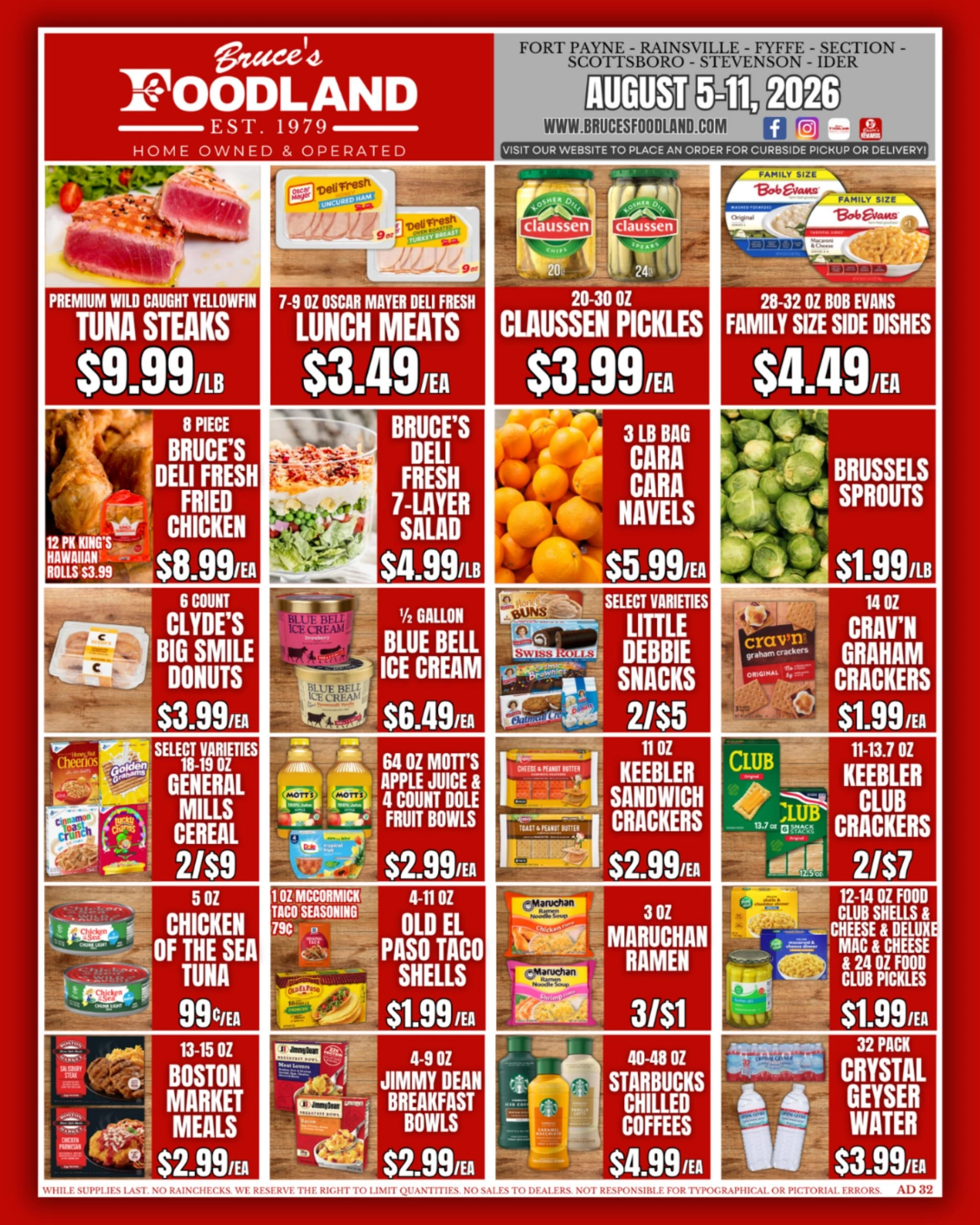 Bruce's Foodland flyer page 2